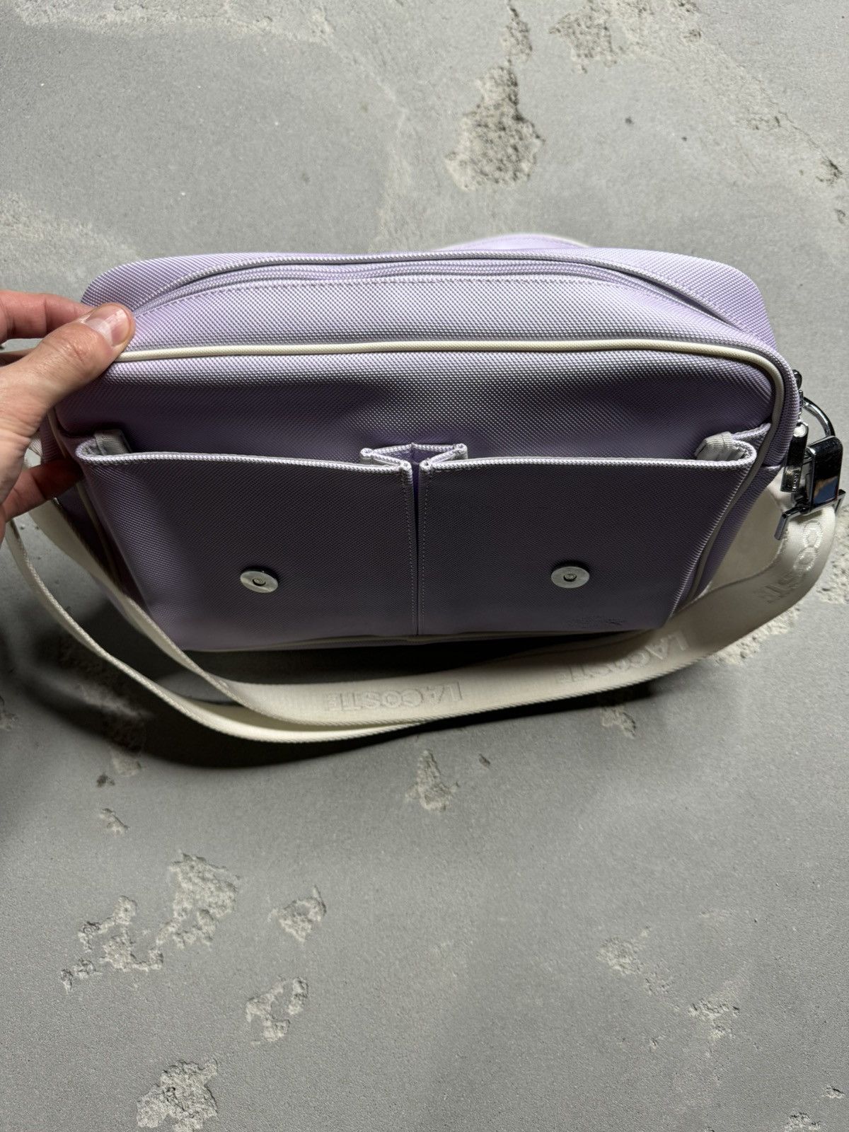 Lacoste × Vintage Lacoste Messenger Bags Size ONE SIZE - 5 Thumbnail