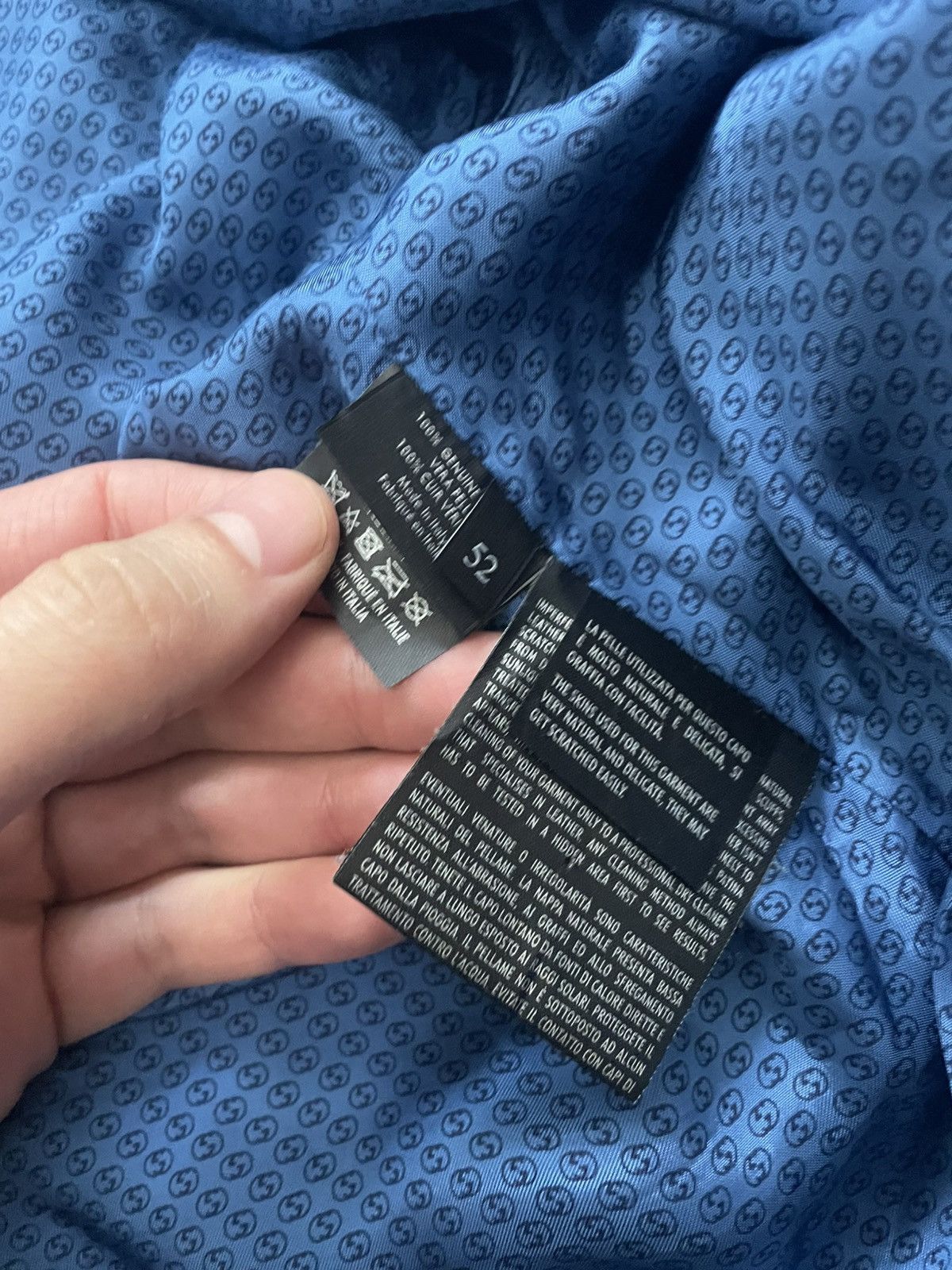 Gucci Gucci leather jacket Size US L / EU 52-54 / 3 - 9 Thumbnail