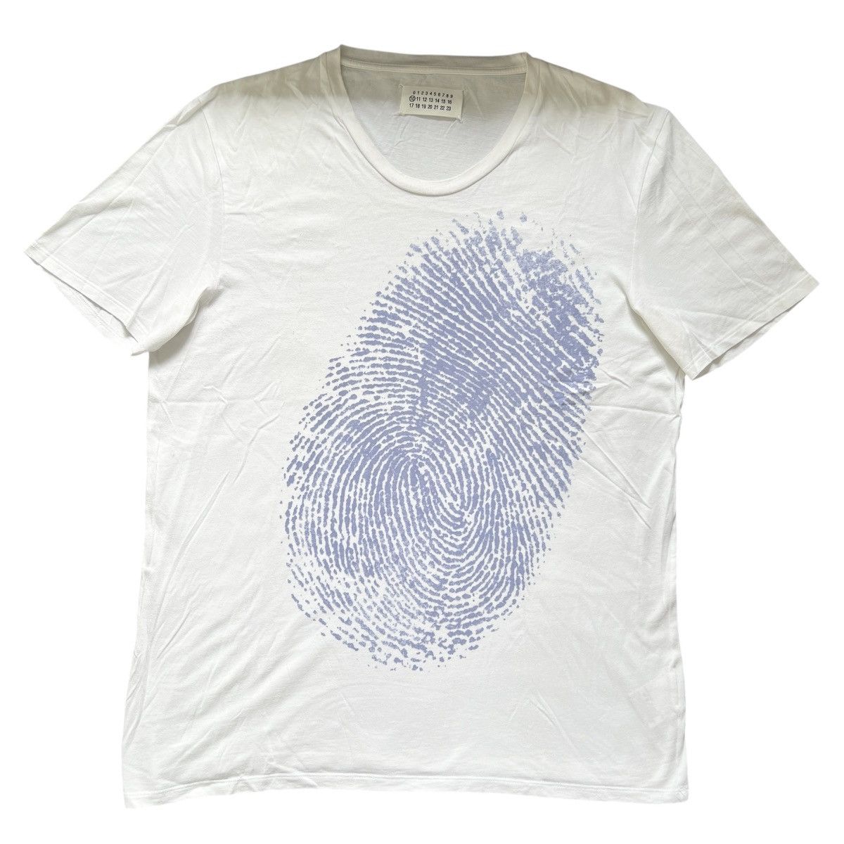 Maison Margiela RARE Maison Margiela Fingerprint T-Shirt finger print Size US L / EU 52-54 / 3 - 1 Thumbnail