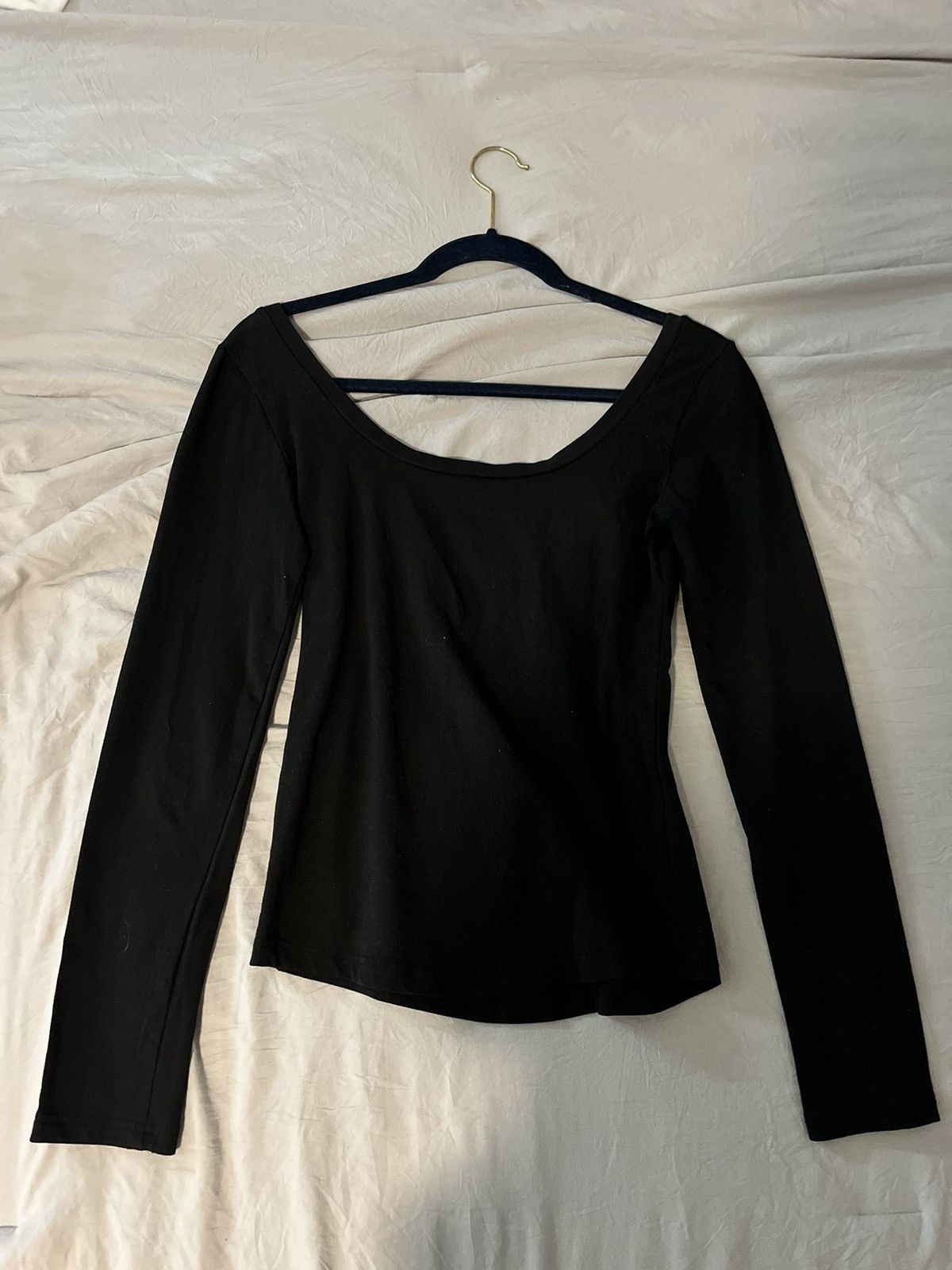 Vintage square neck long sleeve Size S / US 4 / IT 40 - 2 Thumbnail