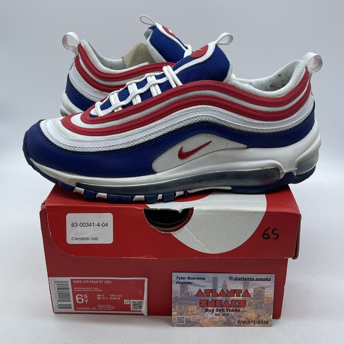 Nike Air max 97 USA Size US 6.5 / EU 39-40 - 1 Thumbnail