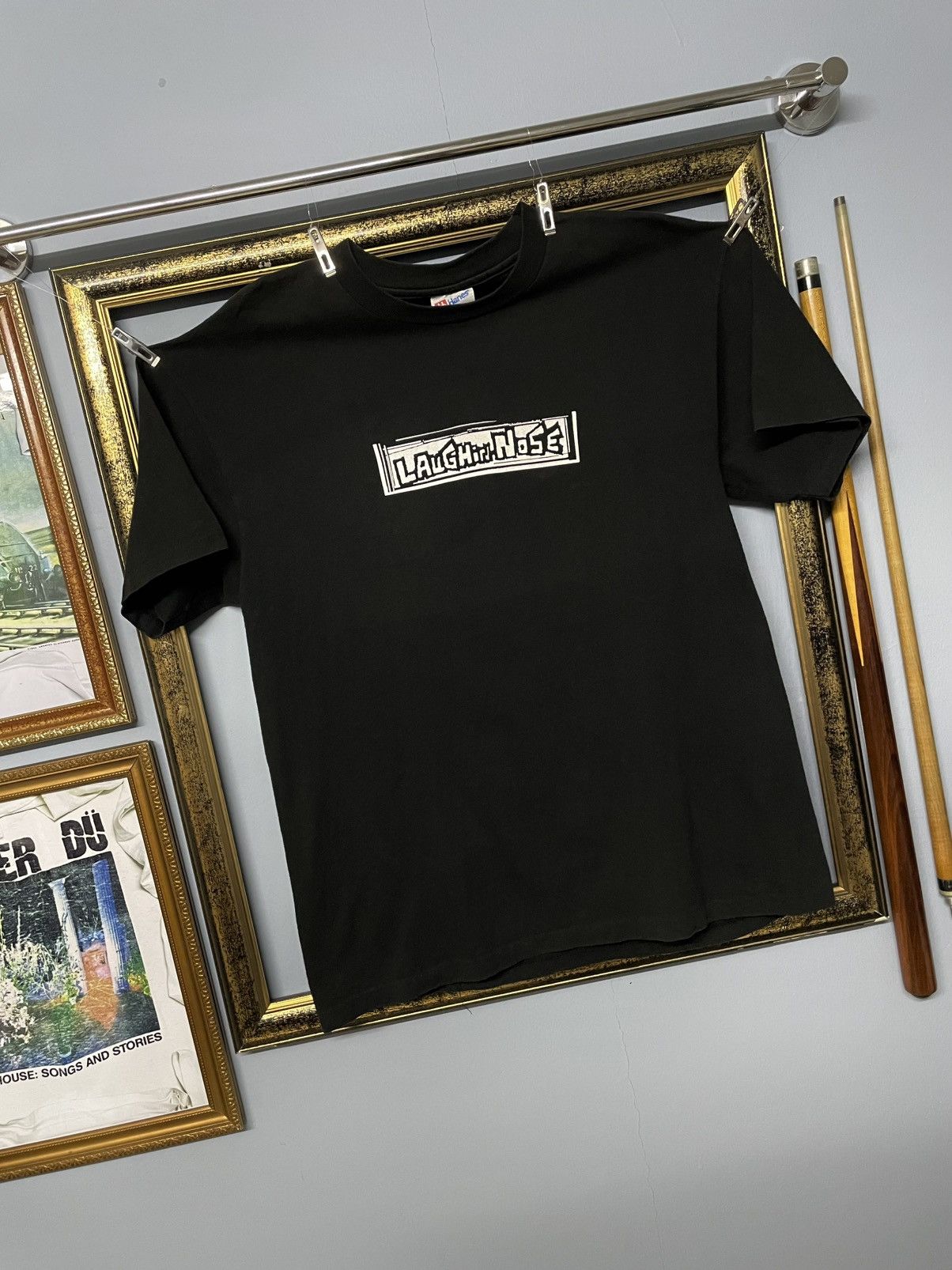 Vintage Vintage 90s Laughin Nose Cunts Up Og Punk Japan Band Tshirt Size US L / EU 52-54 / 3 - 2 Thumbnail