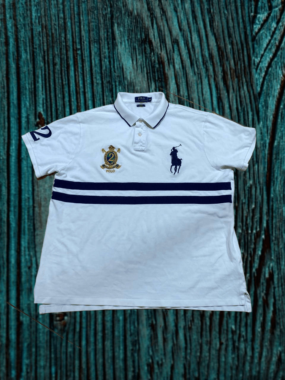 Polo Ralph Lauren Rare! Vintage Polo Ralph Lauren Fine Quality Goods Polo Y2K Size US XXL / EU 58 / 5 - 1 Thumbnail