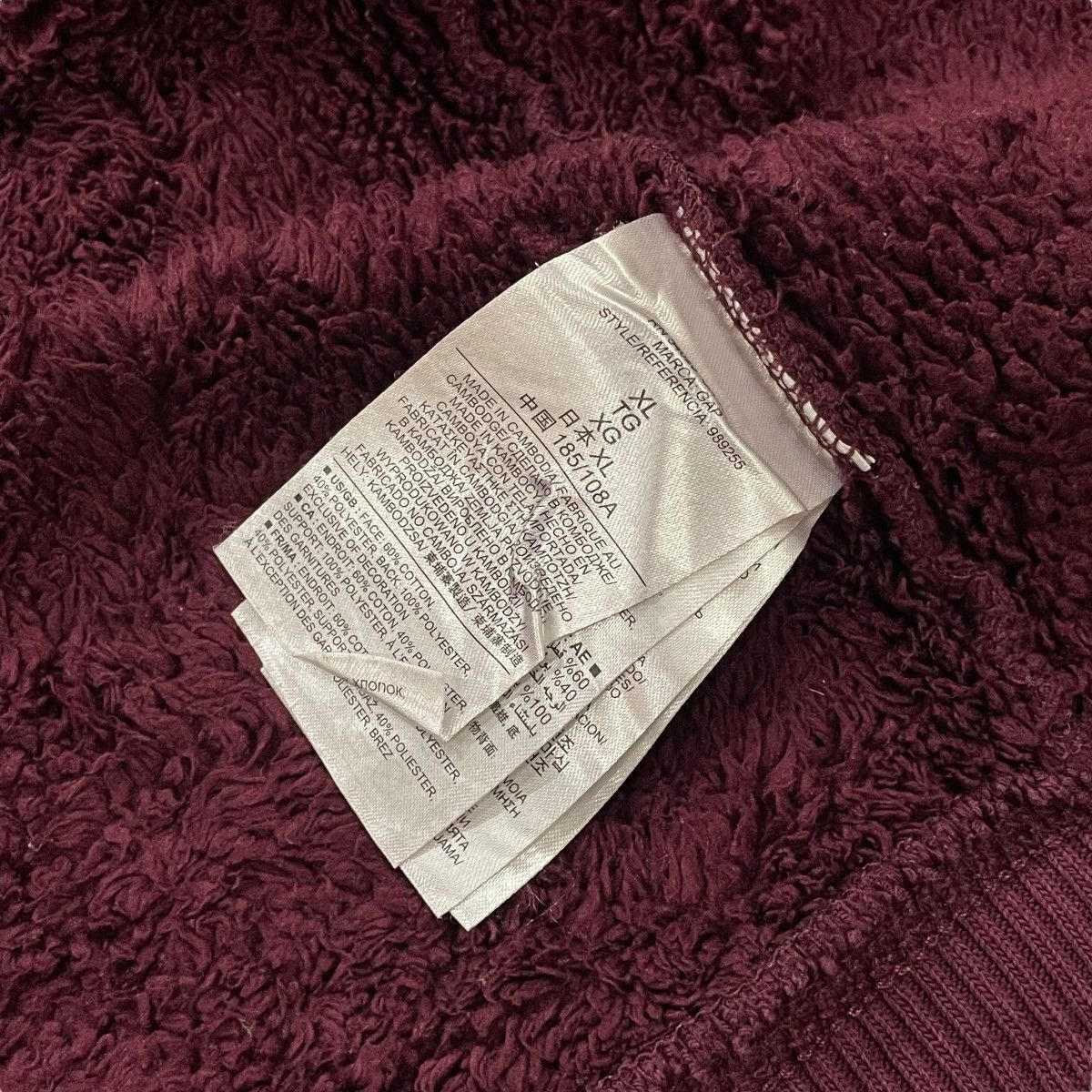 Gap × Vintage Vintage Gap Sherpa Fleece Jacket Full Zip Big Logo Hoodie Size US XL / EU 56 / 4 - 7 Thumbnail