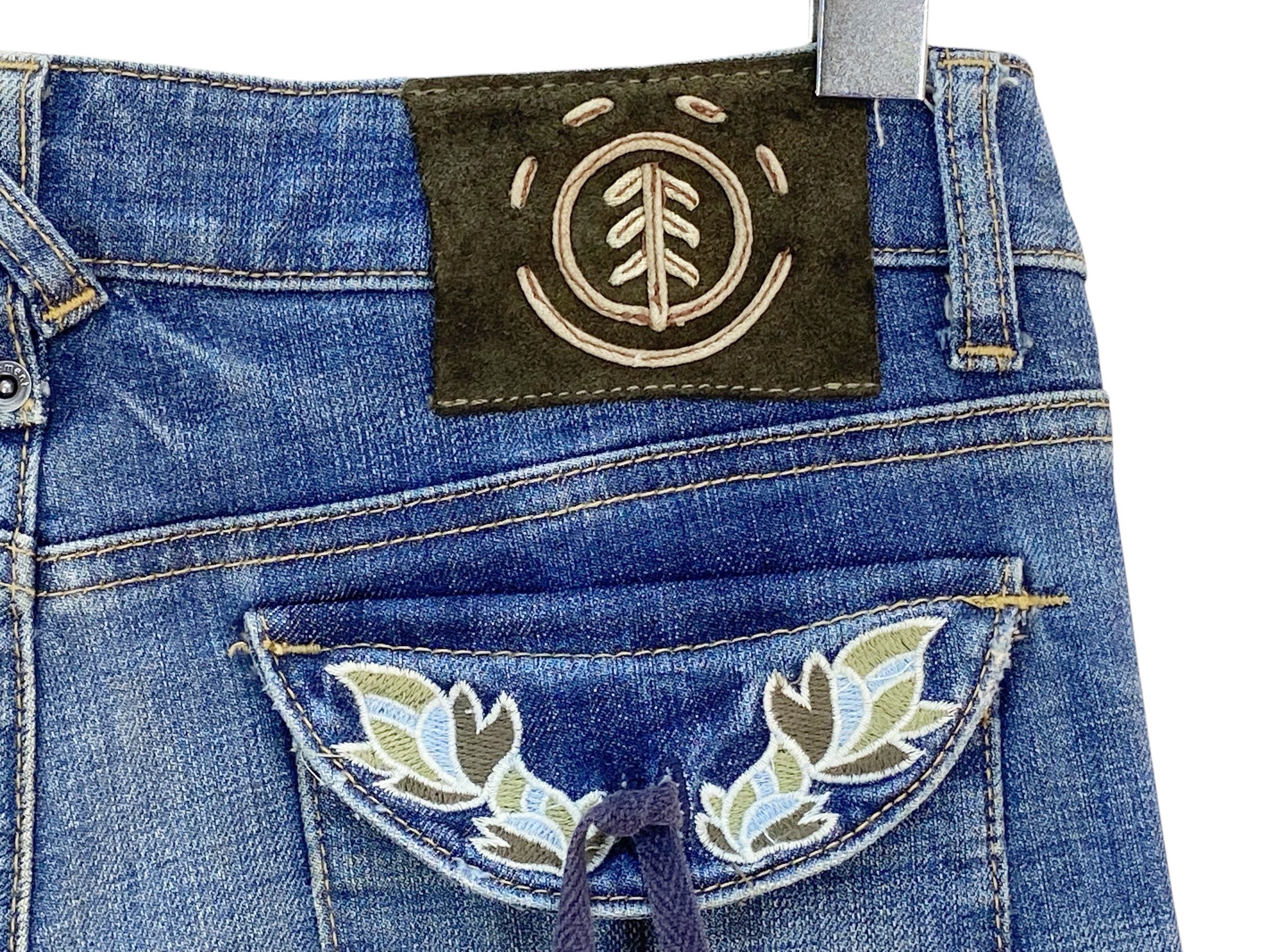 Other Element Bootcut Jeans Beads Stud Embellished Flare Pants Size 27" / US 4 / IT 40 - 10 Thumbnail