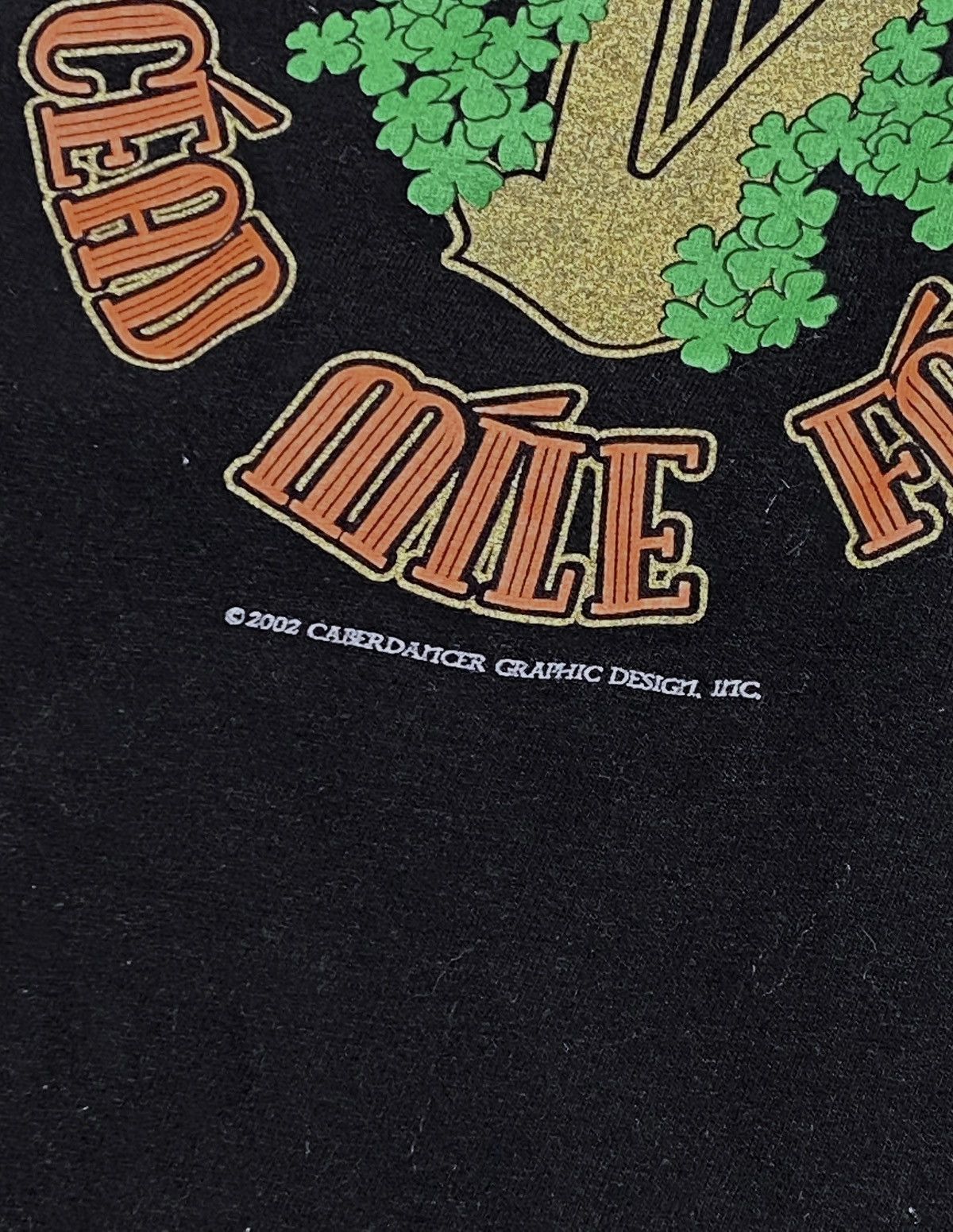 Vintage 2003 Vintage CÉAD MÍLE FÁILTE Black Big Logo Longsleeve Size US M / EU 48-50 / 2 - 3 Thumbnail