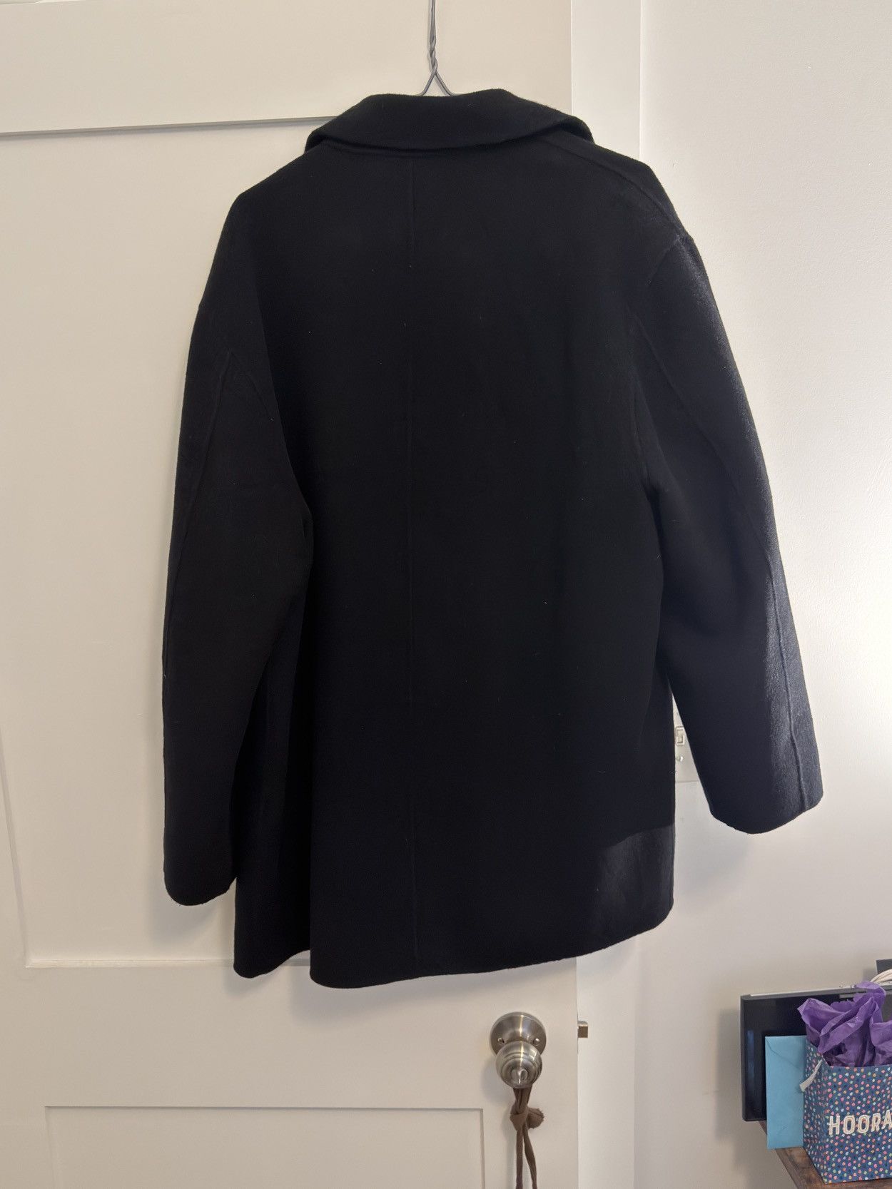 Balenciaga 🔥VINTAGE BALENCIAGA PARIS COAT WOOL Size US L / EU 52-54 / 3 - 9 Thumbnail