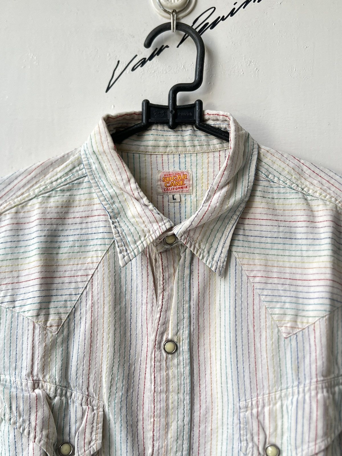 Sugar Cane SUGAR CANE Striped Western Shirt Size US M / EU 48-50 / 2 - 4 Thumbnail