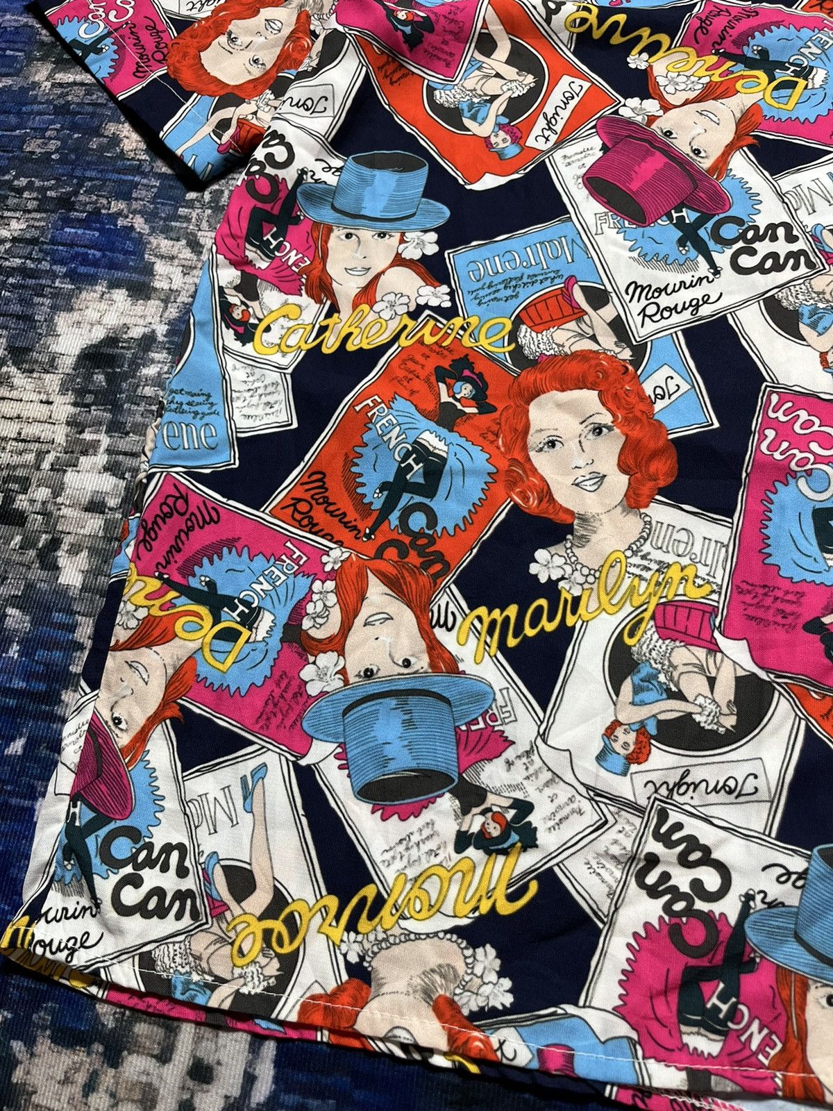 Designer × Vintage 🔥RARE Nine Nuts By Nissy OVP Girl Full Print Shirt Button up Size US XXL / EU 58 / 5 - 6 Thumbnail