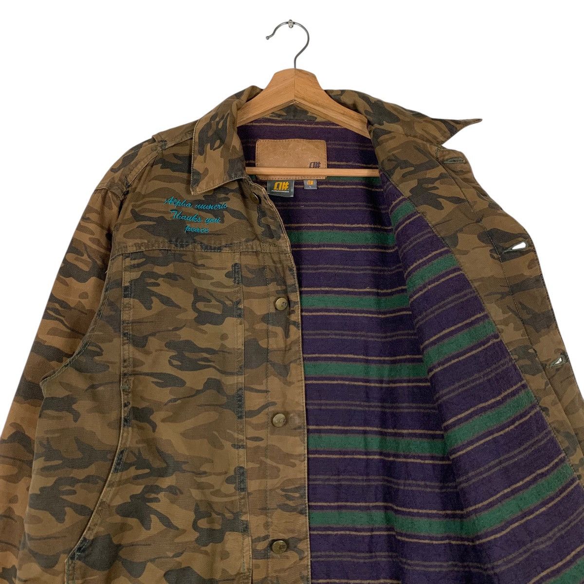 Alphanumeric ALPHA NUMERIC Brown Camo Hunting Jacket #1303-C59 Size US L / EU 52-54 / 3 - 10 Thumbnail