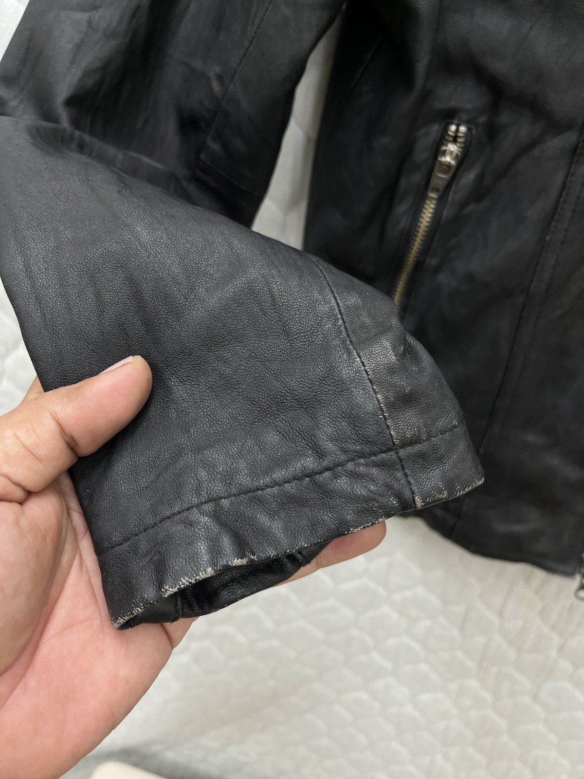 Japanese Brand 🔥🔥🔥STEALS JACKROSE LEATHER JACKET Size S / US 4 / IT 40 - 13 Thumbnail