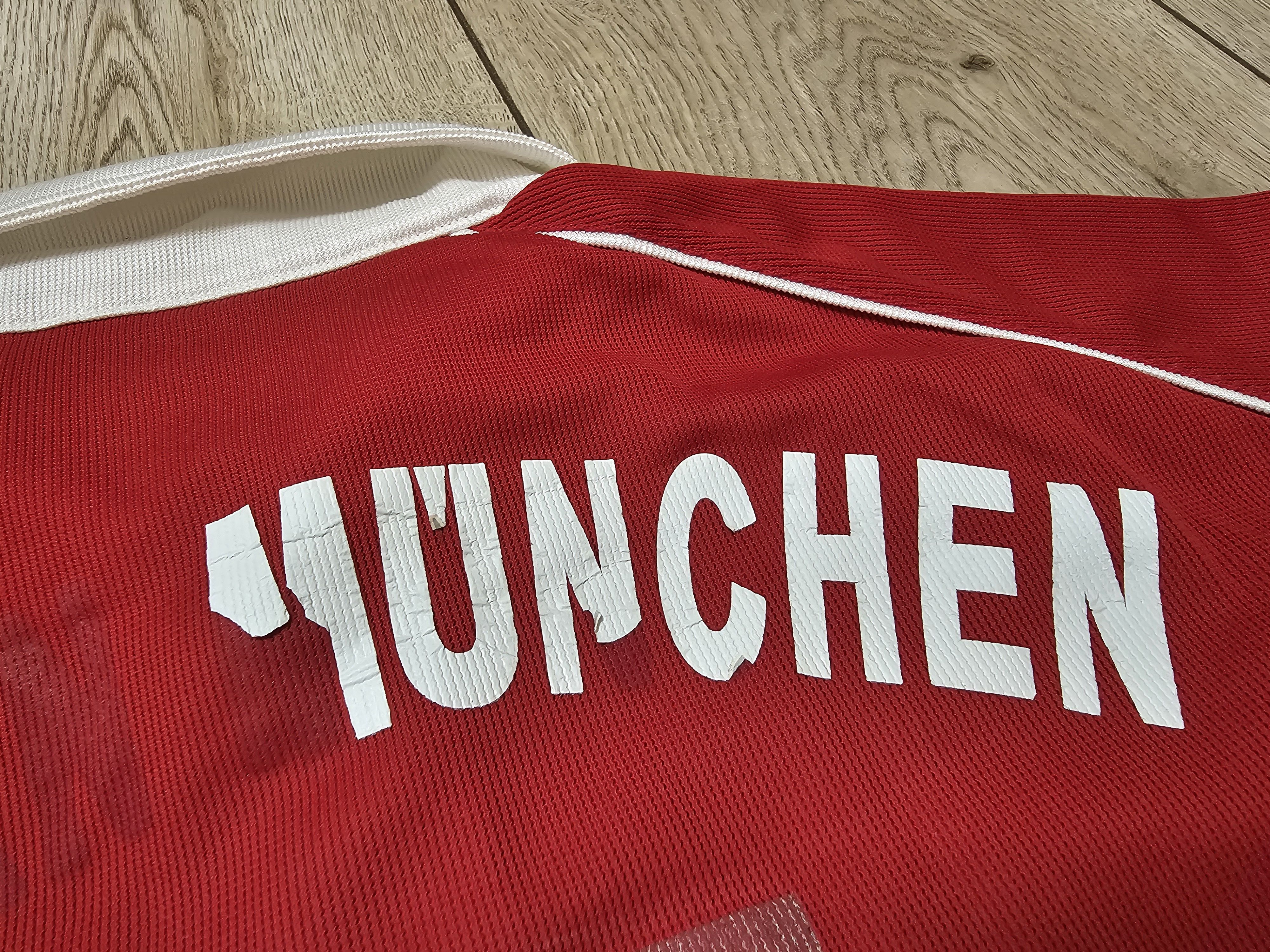 Adidas BAYERN MUNICH 2005 2006 SCHOLL VINTAGE FOOTBALL SOCCER Size US L / EU 52-54 / 3 - 8 Thumbnail
