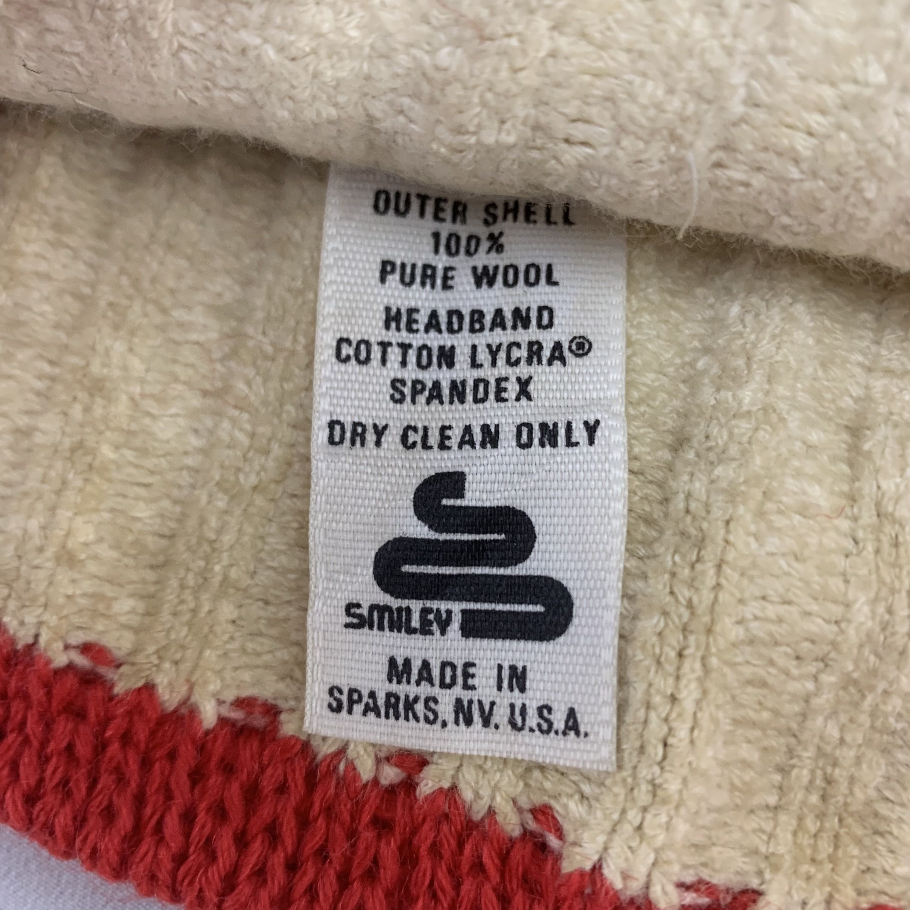 Vintage Smiley Beanie Hat Snowcap Size ONE SIZE - 5 Thumbnail