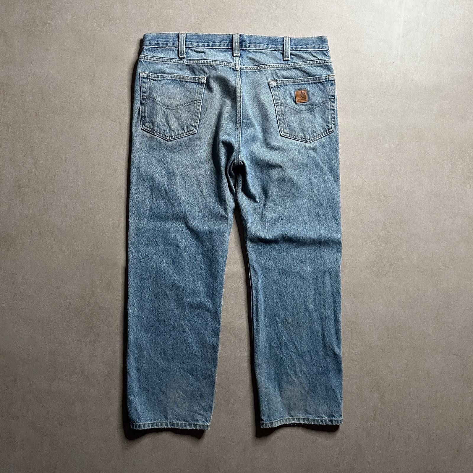 Carhartt Vintage Carhartt Ripped Jeans - 38in Size US 38 / EU 54 - 7 Thumbnail