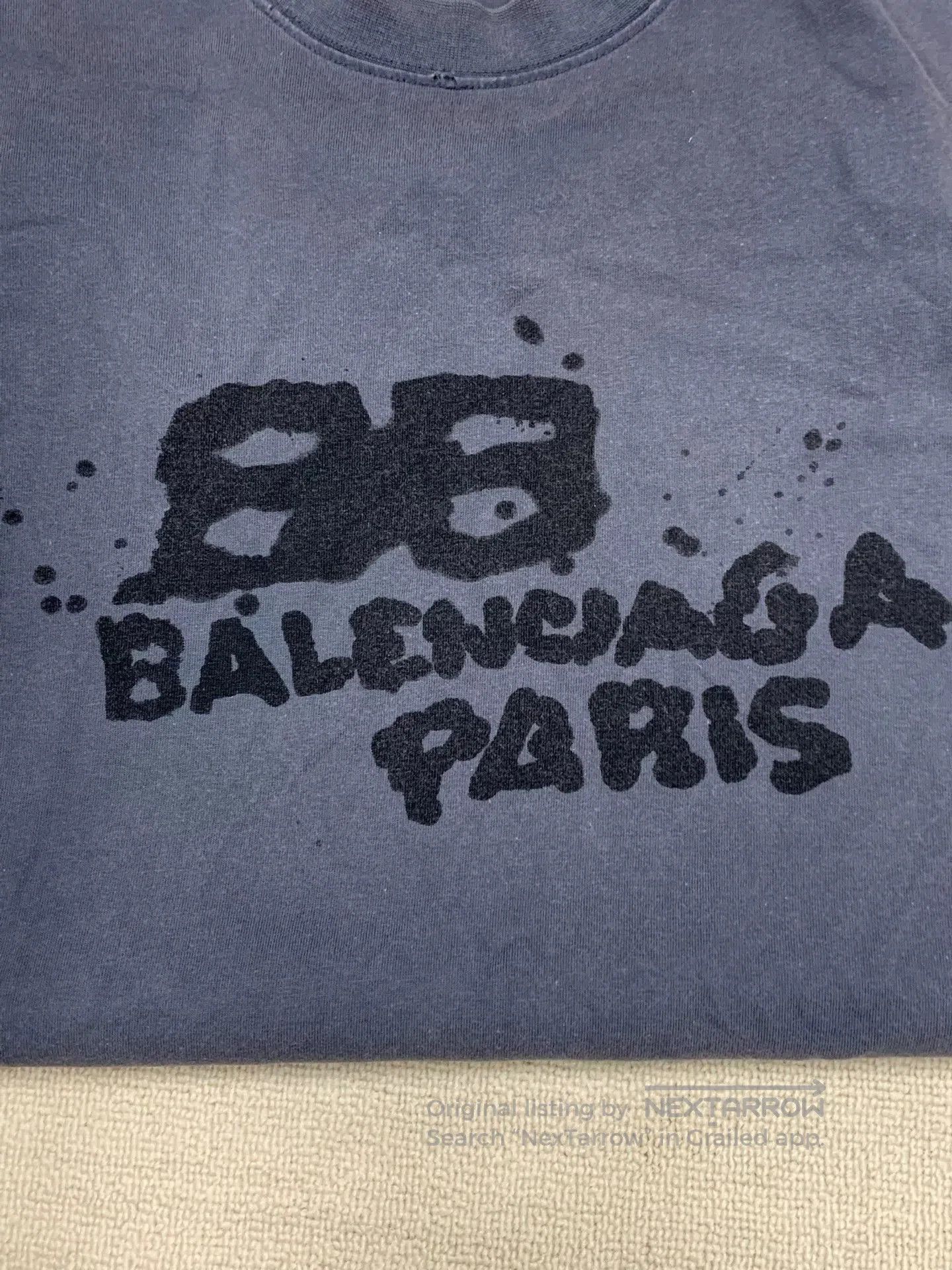 Balenciaga balenciaga hand drawn bb icon t. Size US M / EU 48-50 / 2 - 3 Thumbnail