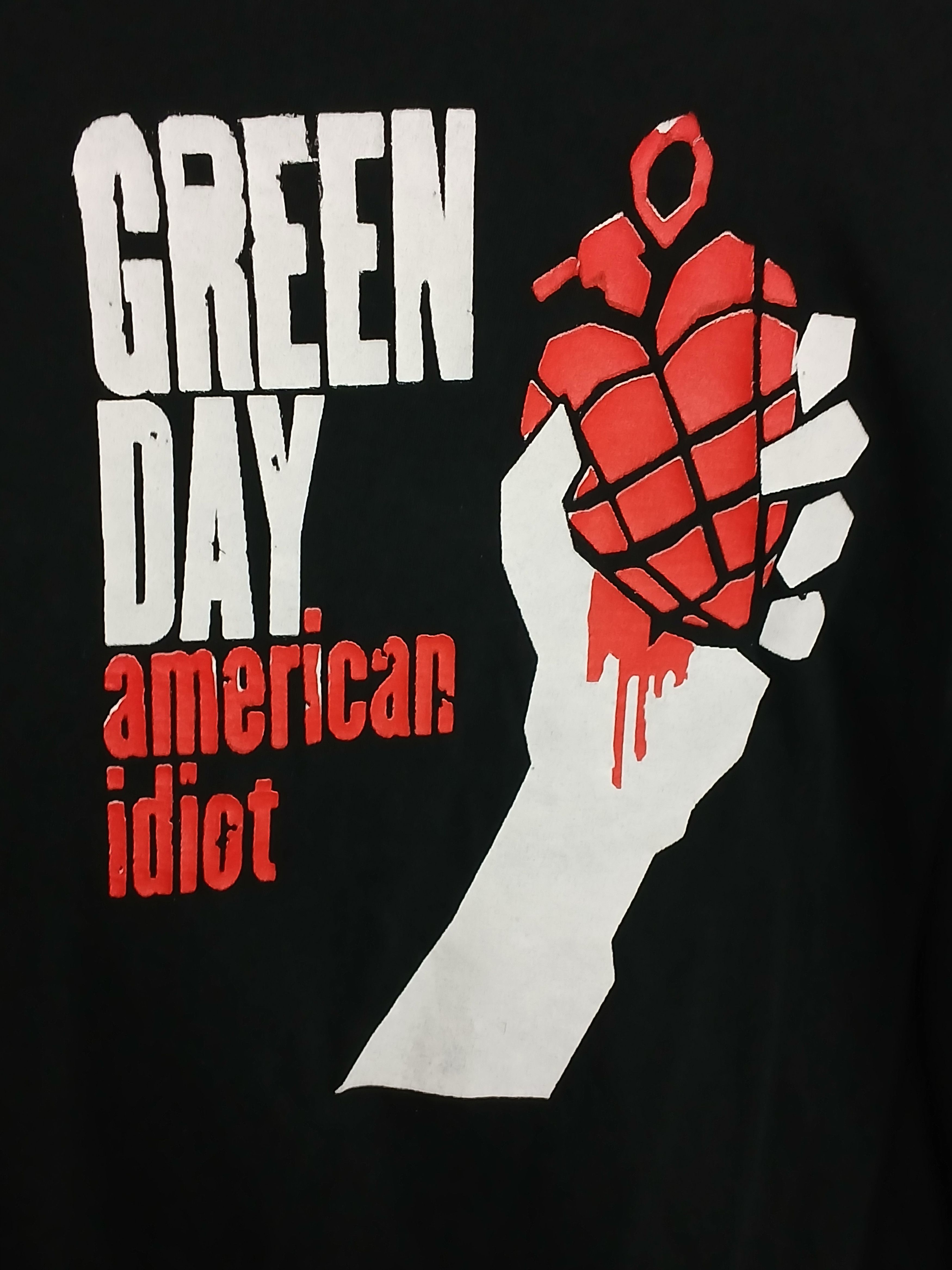 Band Tees Green Day American Idiot T-Shirt Size US XL / EU 56 / 4 - 3 Thumbnail