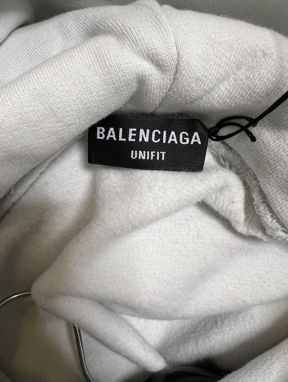Balenciaga Balenciaga “Hi My Name Is” FW21 Distressed Hoodie Size US S / EU 44-46 / 1 - 11 Thumbnail