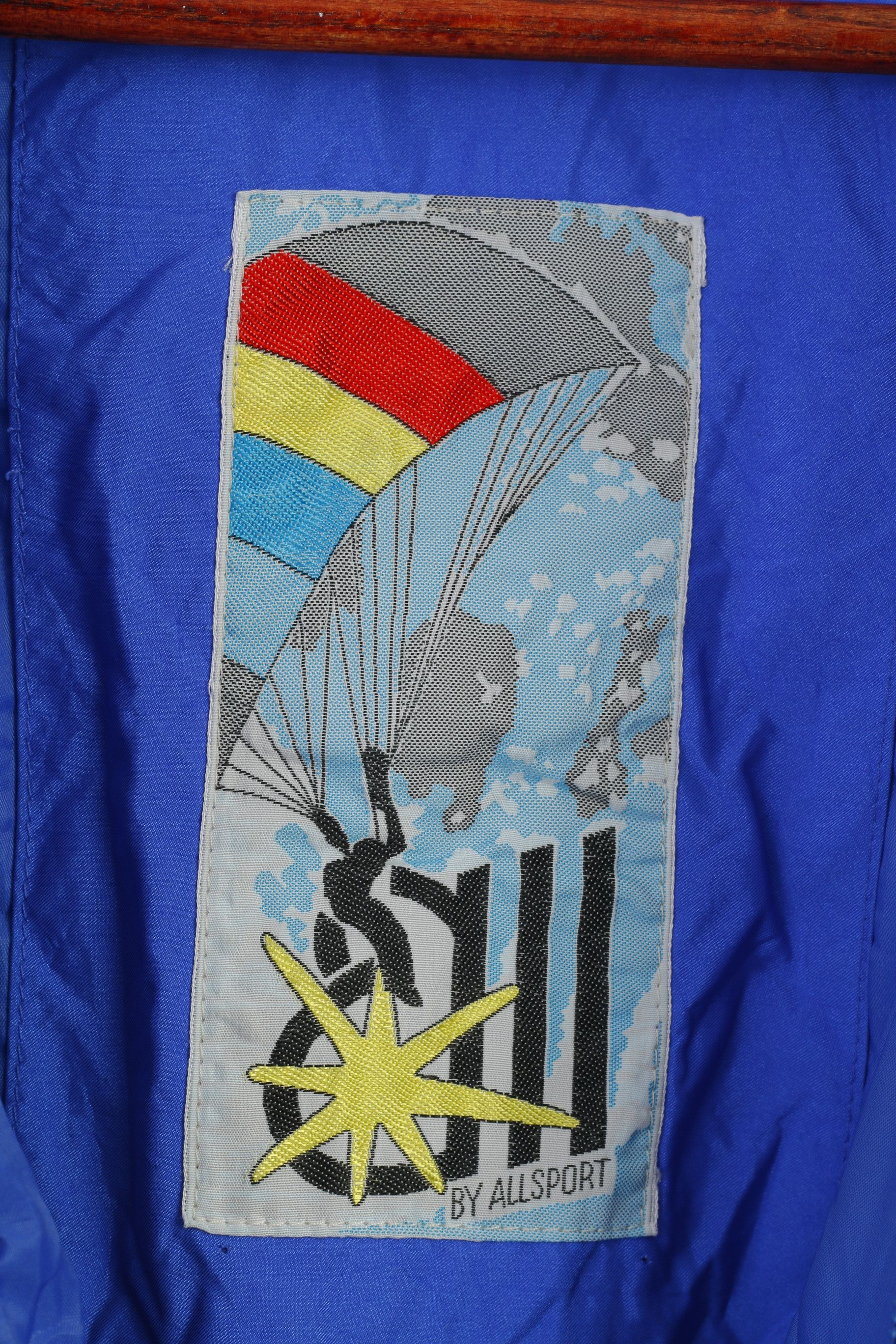All Sport Allsport Men 50 XL Jacket Blue Full Zipper 10770 Size US XL / EU 56 / 4 - 5 Thumbnail