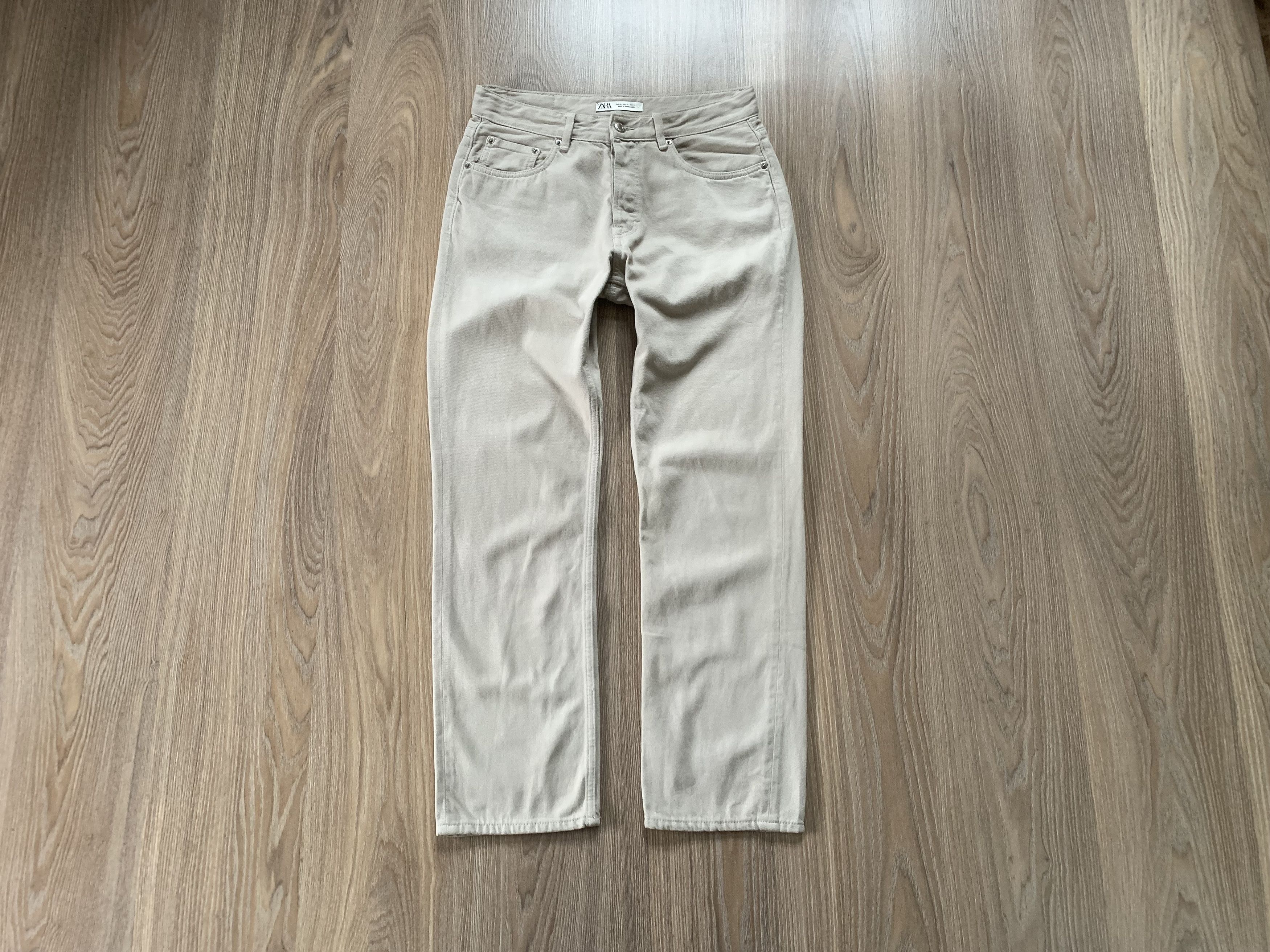 Zara Beige Jeans