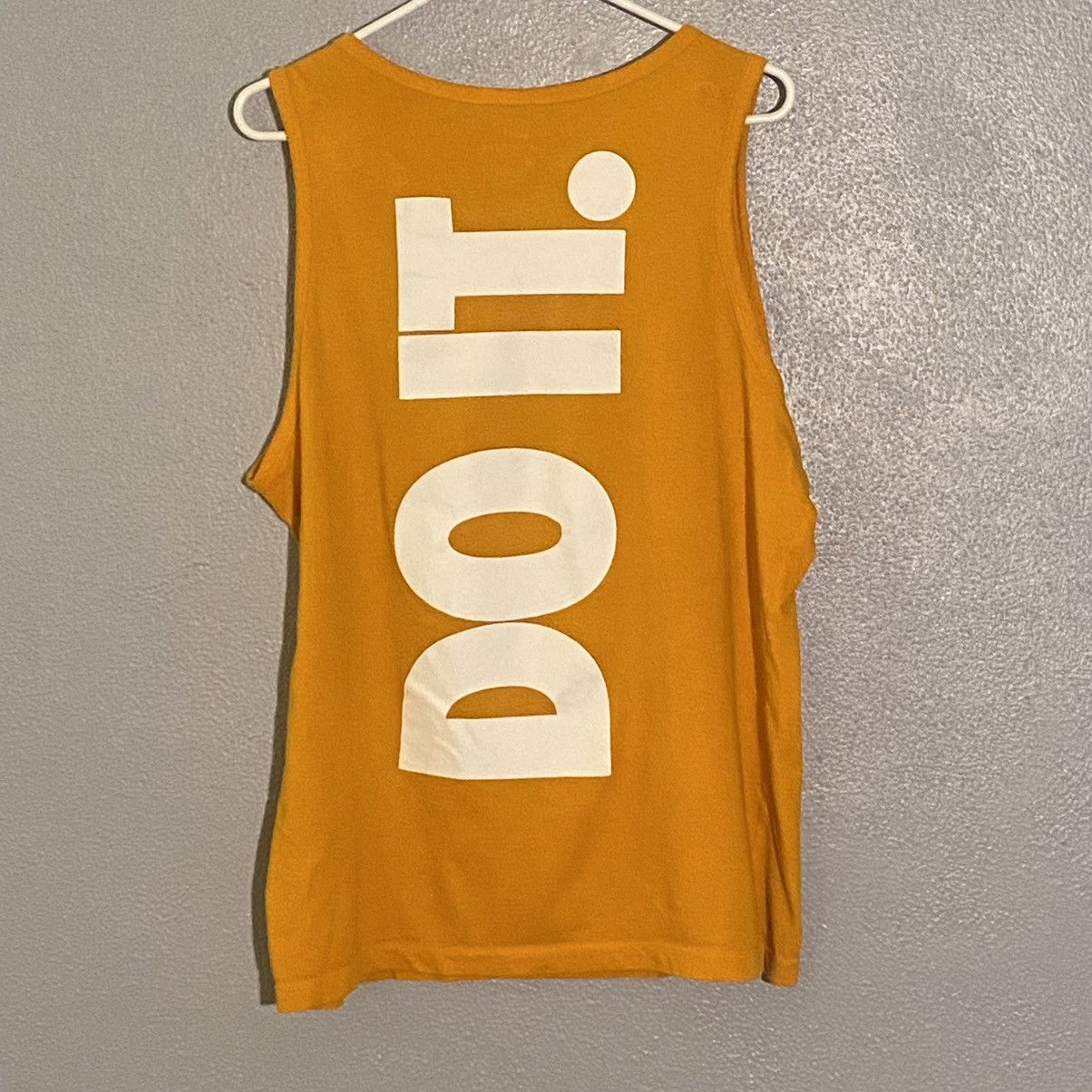 Nike Nike Orange Just Do It Orange Tank Top Men’s Size L Size US L / EU 52-54 / 3 - 2 Thumbnail