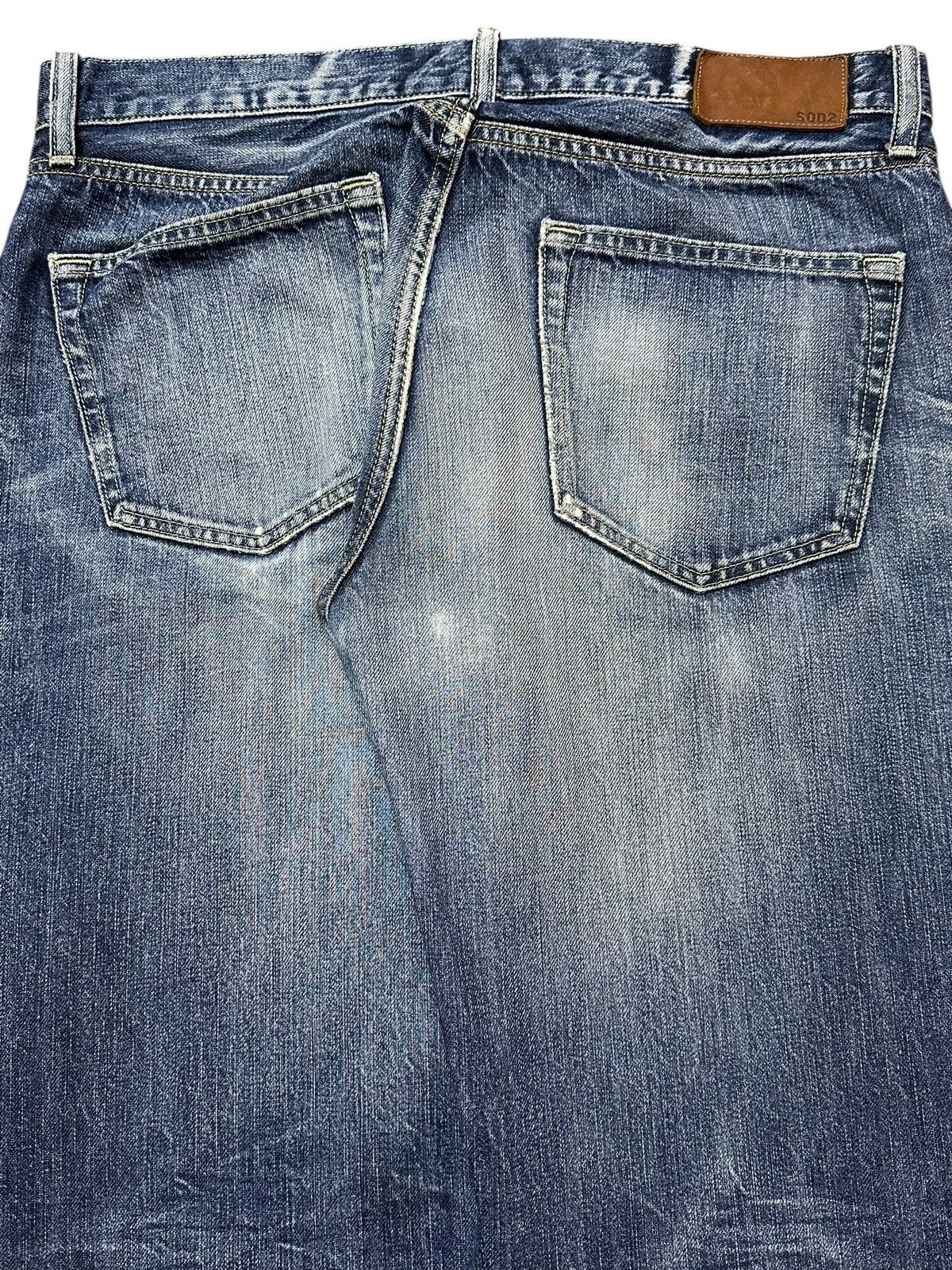 Uniqlo Vintage Japanese Uniqlo Blue Faded Wash Style Jeans Size US 34 / EU 50 - 6 Thumbnail