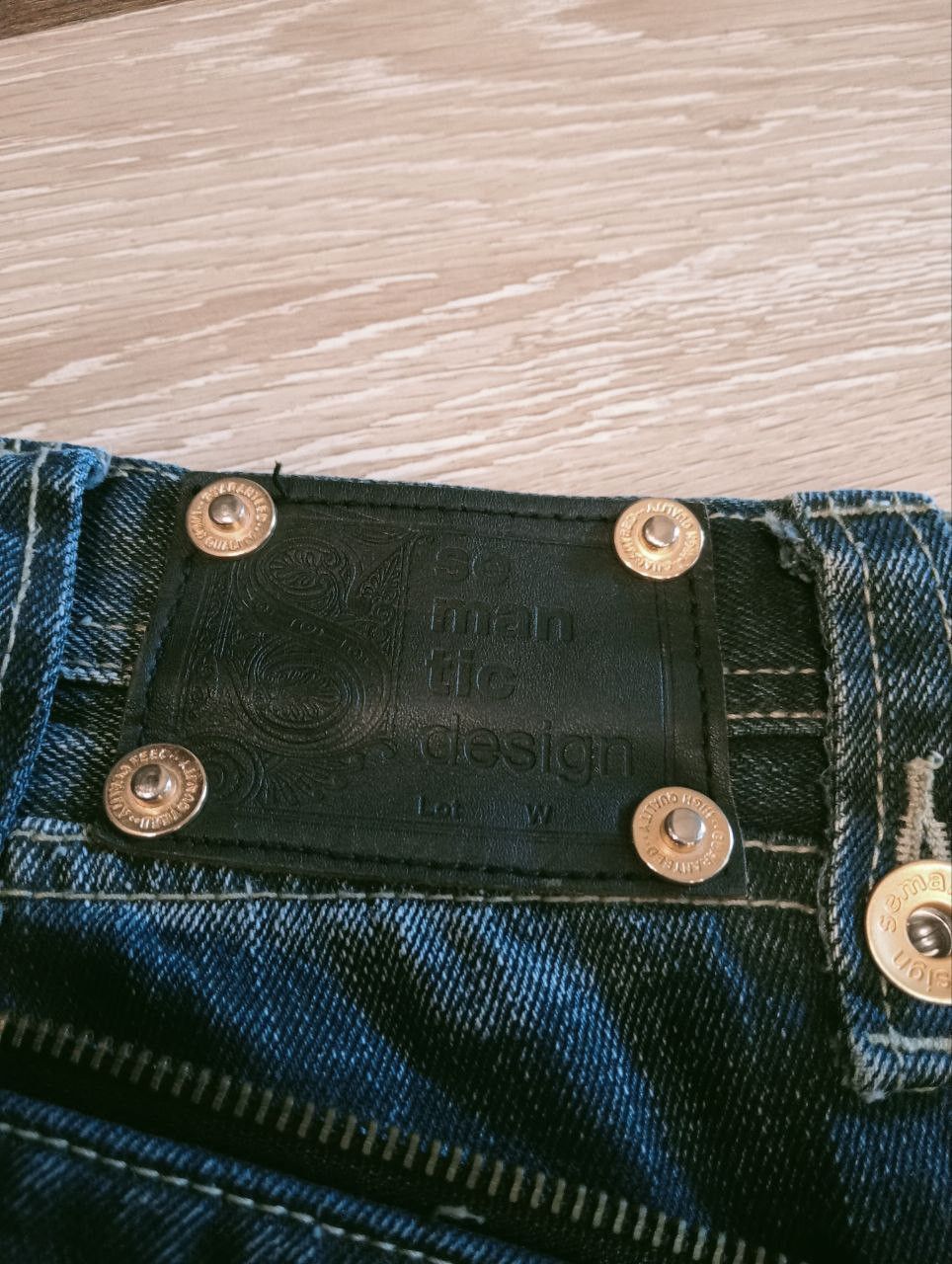 semanticdesign SEMANTIC DESIGN JAPAN DISTRESSED STYLE PANTS Size US 32 / EU 48 - 6 Thumbnail