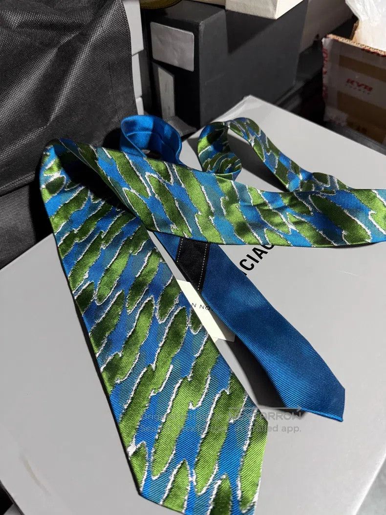 Dries Van Noten Dries Van Noten Silk Tie Size ONE SIZE - 5 Thumbnail