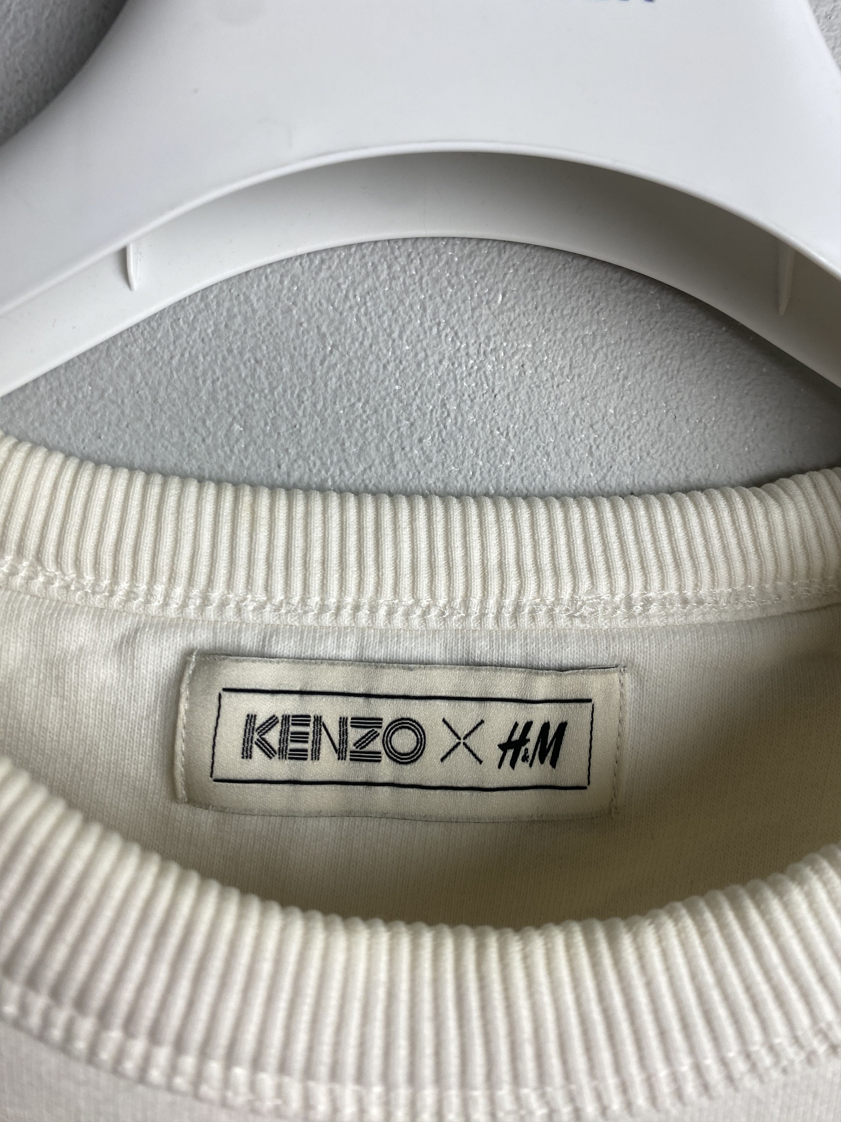 Kenzo Kenzo x H&M big logo embroidered sweatshirt Size US M / EU 48-50 / 2 - 3 Thumbnail