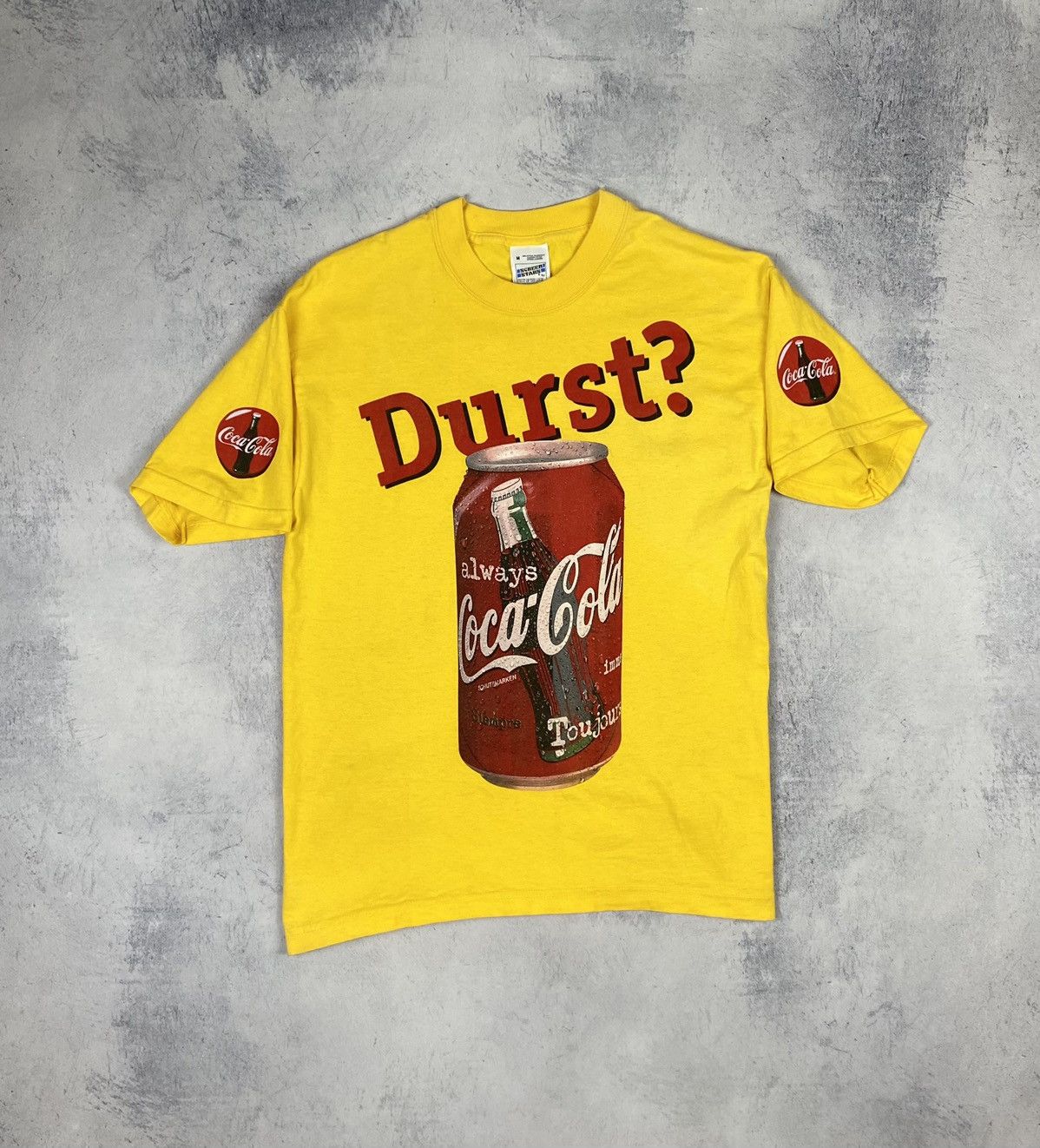 Coca Cola Coca Cola Vintage 90s Double Logo T Shirt Size M Size US M / EU 48-50 / 2 - 2 Thumbnail