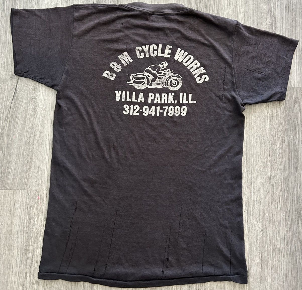 Vintage Vintage 1985 3D Emblem Harley Davidson Born to be Wild Tee Size US M / EU 48-50 / 2 - 2 Thumbnail