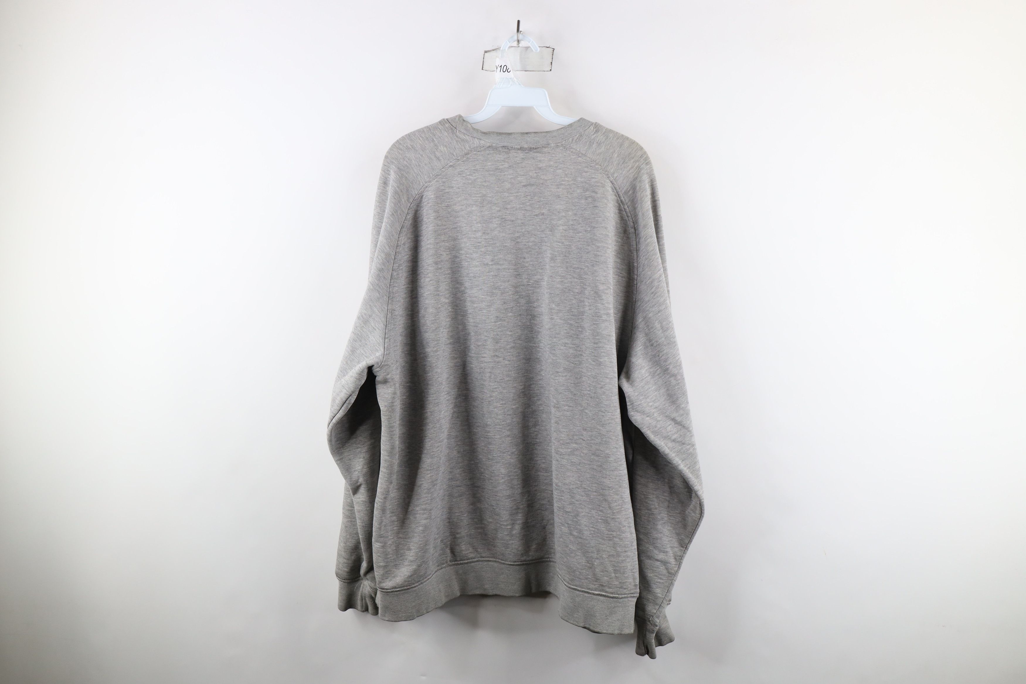 Nike × Vintage Vintage Nike Scott Mini Swoosh Crewneck Sweatshirt Gray Size US XXL / EU 58 / 5 - 12 Thumbnail