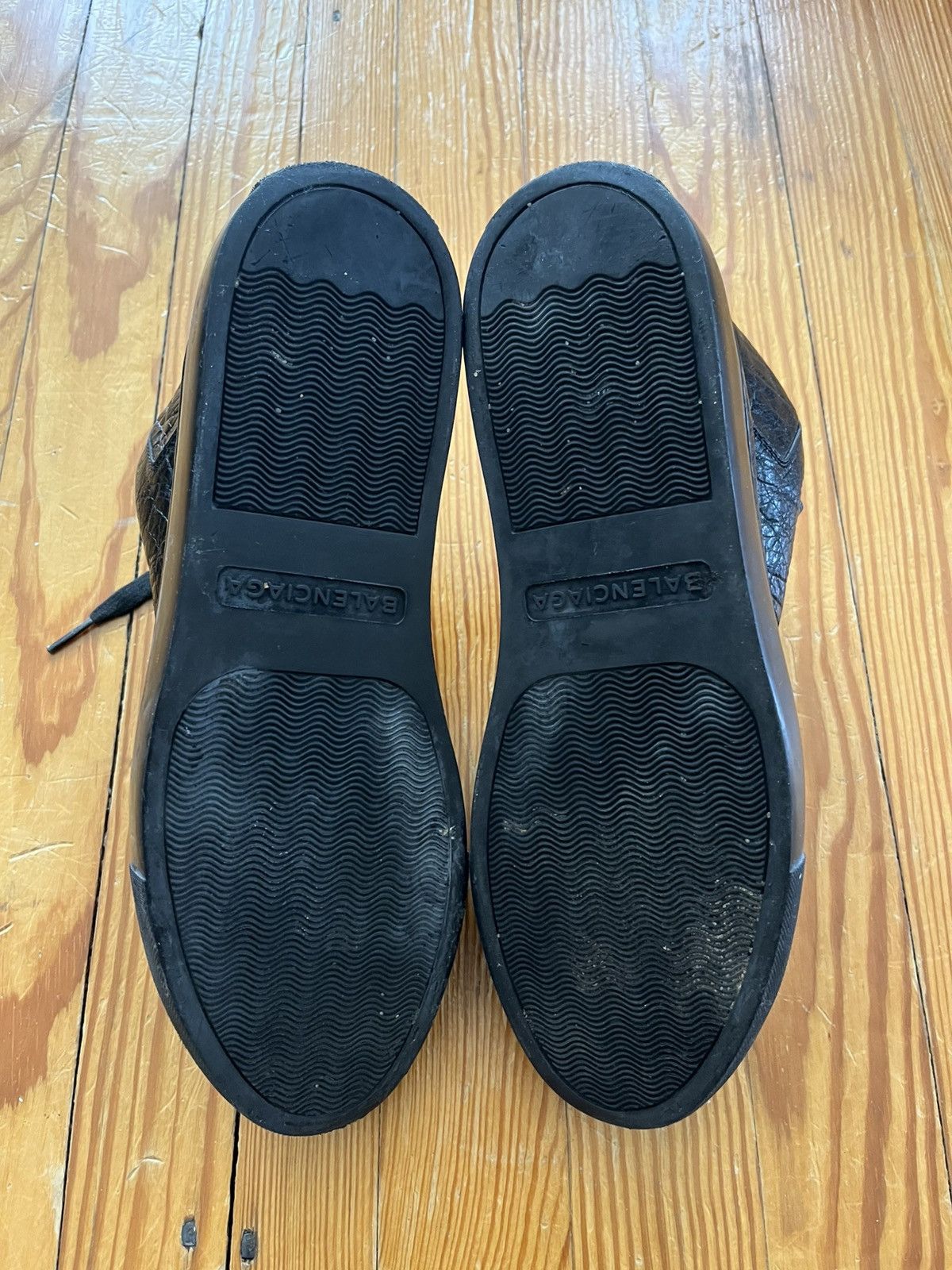 Balenciaga Balenciaga Arena High Leather Black Size US 8 / EU 41 - 4 Thumbnail