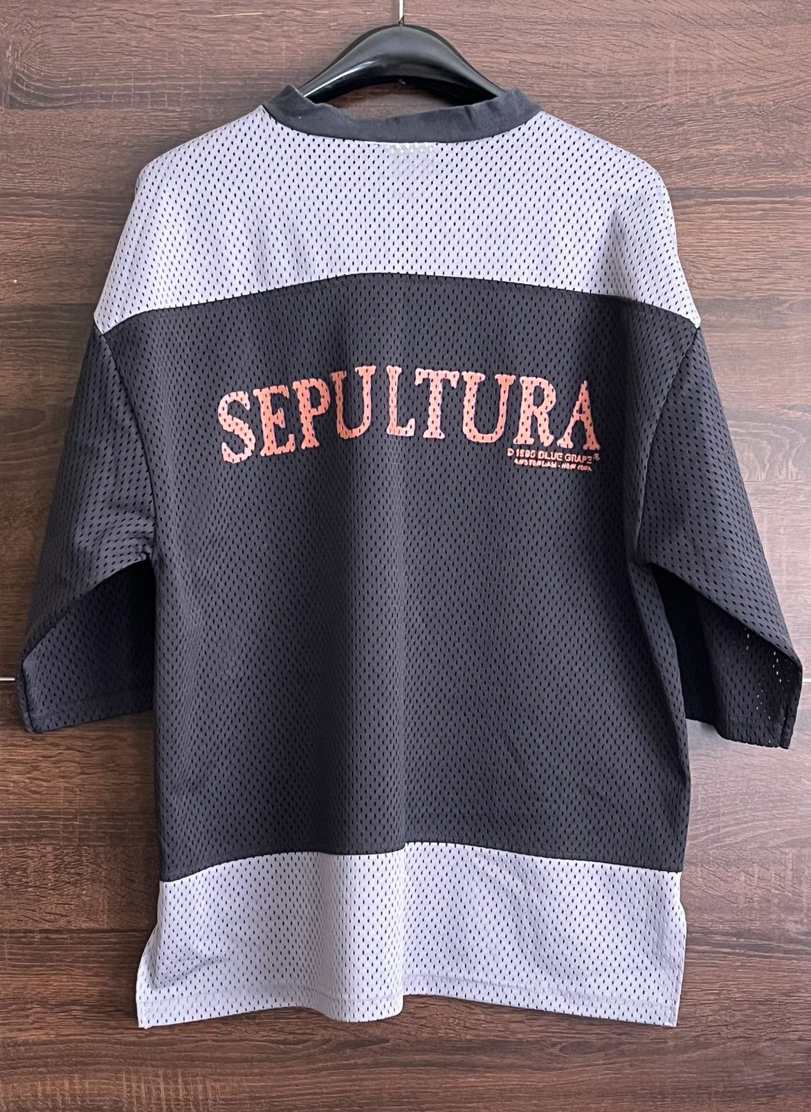Vintage Rare vintage 1995 Sepultura boxy jersey trash metal band Size US XL / EU 56 / 4 - 6 Thumbnail