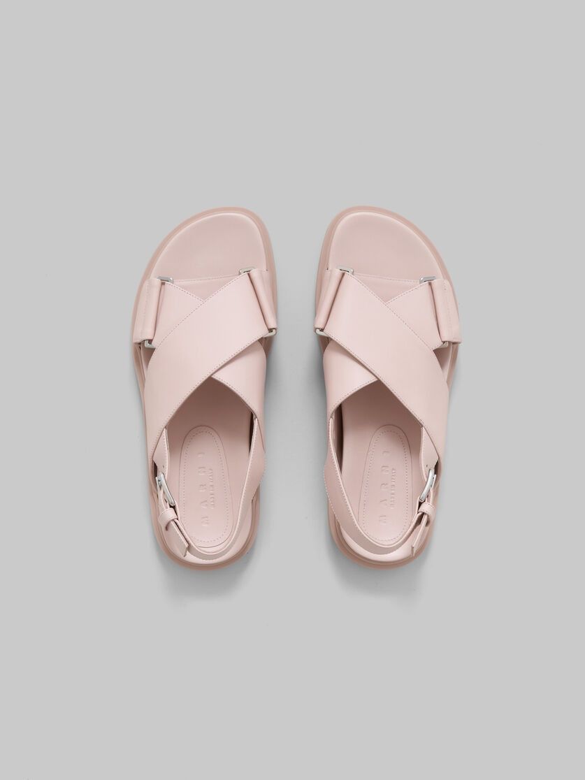 Marni o1f1d3z0326 Fussbett Sandals in Champagne Size US 6 / IT 36 - 4 Thumbnail