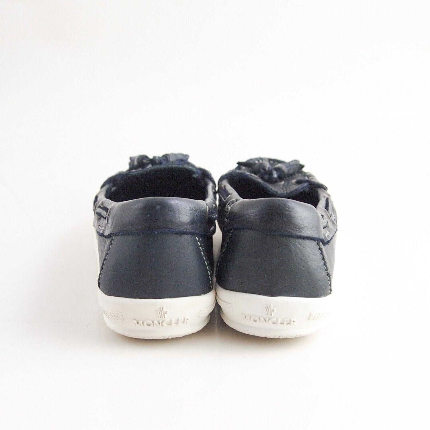 Moncler Moncler Tassel Loafers Blue Leather Womens EU 37 US 7 Size US 7 / IT 37 - 7 Thumbnail