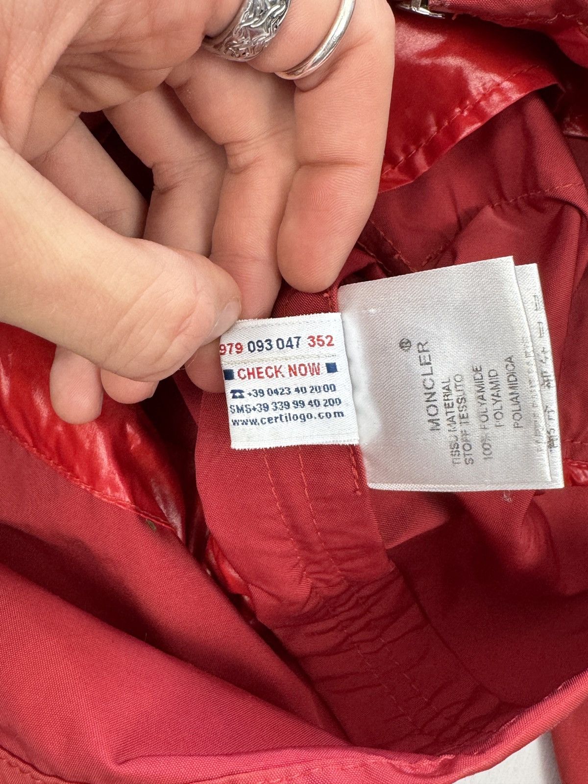 Moncler × Vintage Moncler Racing Jacket Vintage Patch Size S / US 4 / IT 40 - 5 Thumbnail