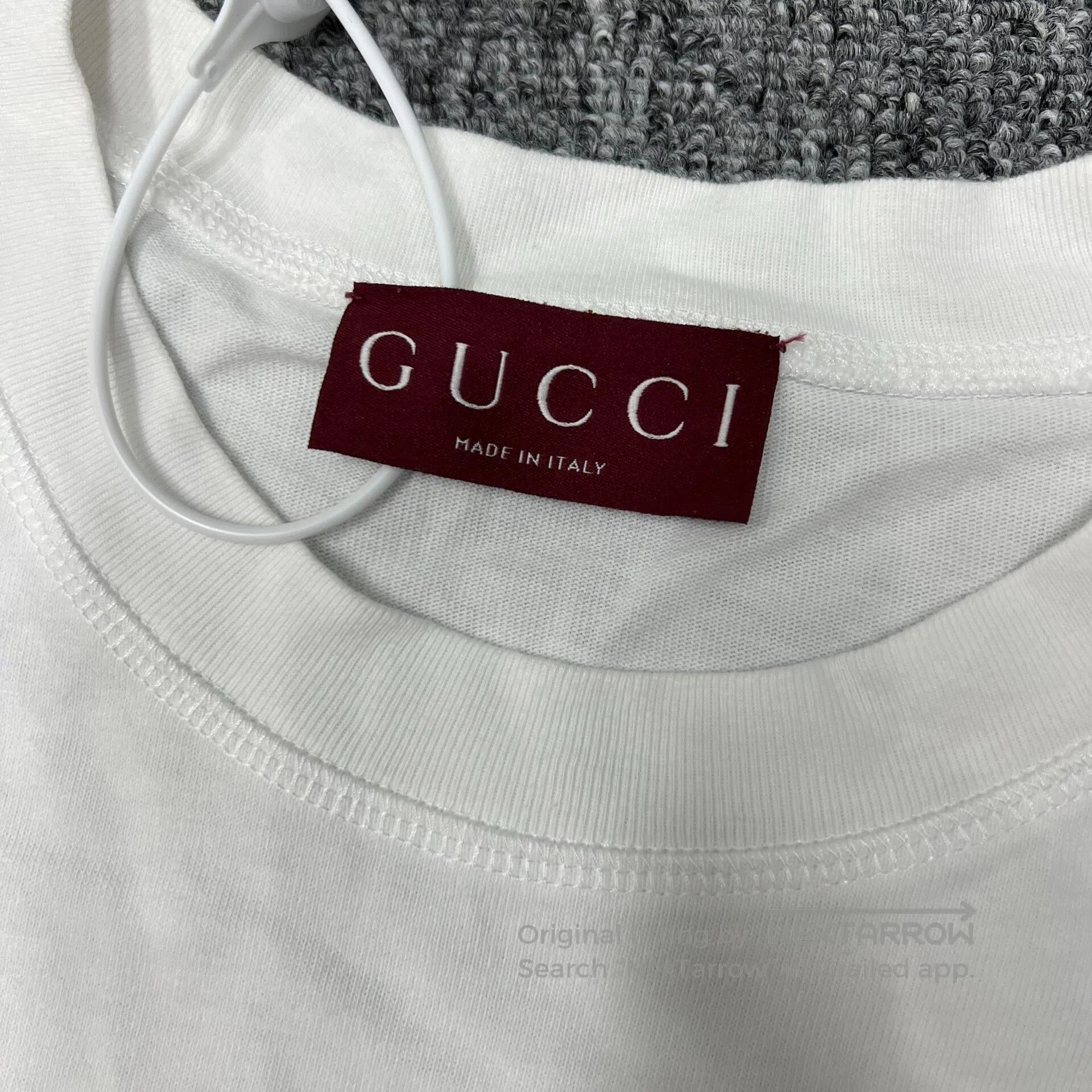 Gucci Guicci Red Label: 6 logos on the chest front Short-sleeved Size US XS / EU 42 / 0 - 7 Thumbnail