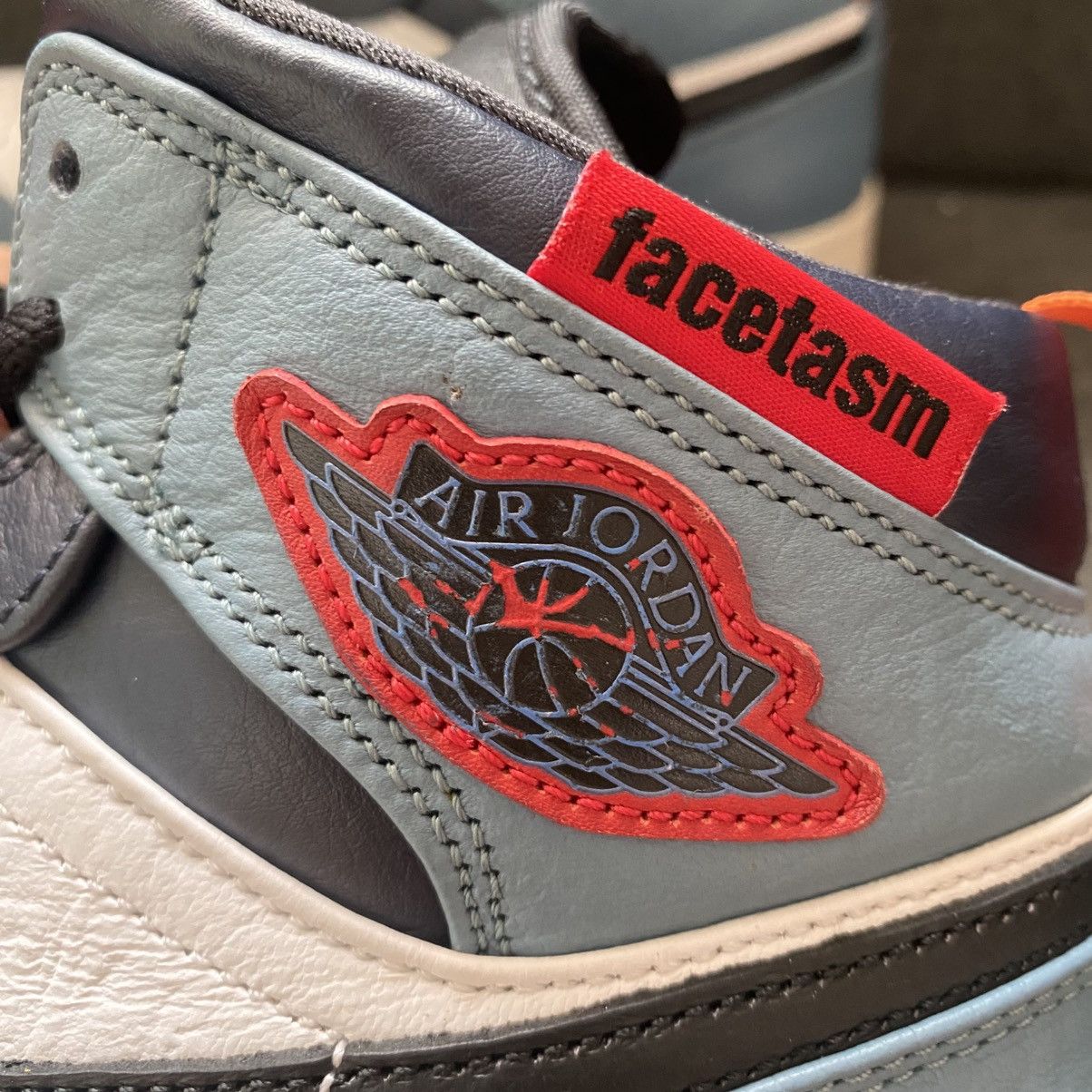 Facetasm × Nike Size 8.5 - Facetasm x Air Jordan 1 Mid Fearless Size US 8.5 / EU 41-42 - 4 Thumbnail