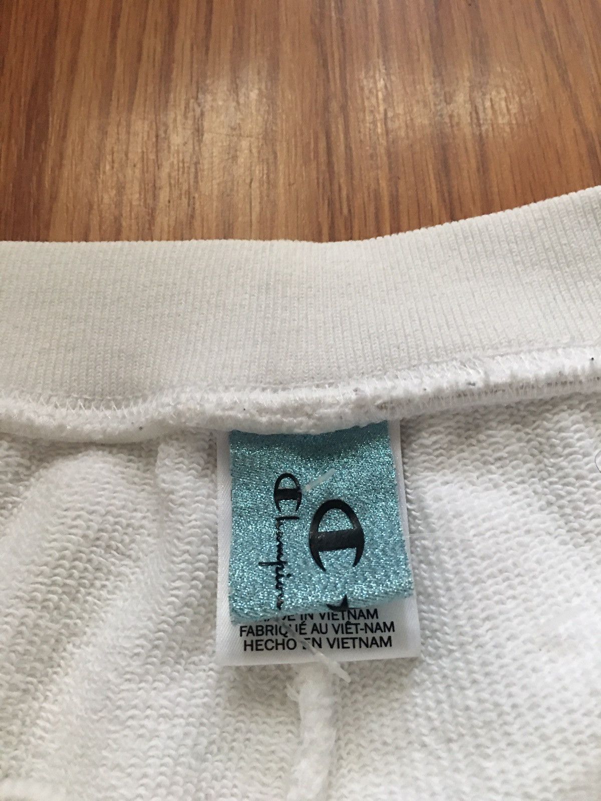 Champion Champion X Chiara Ferragni White Womens Sweatpants Size M Size 32" / US 10 / IT 46 - 12 Thumbnail