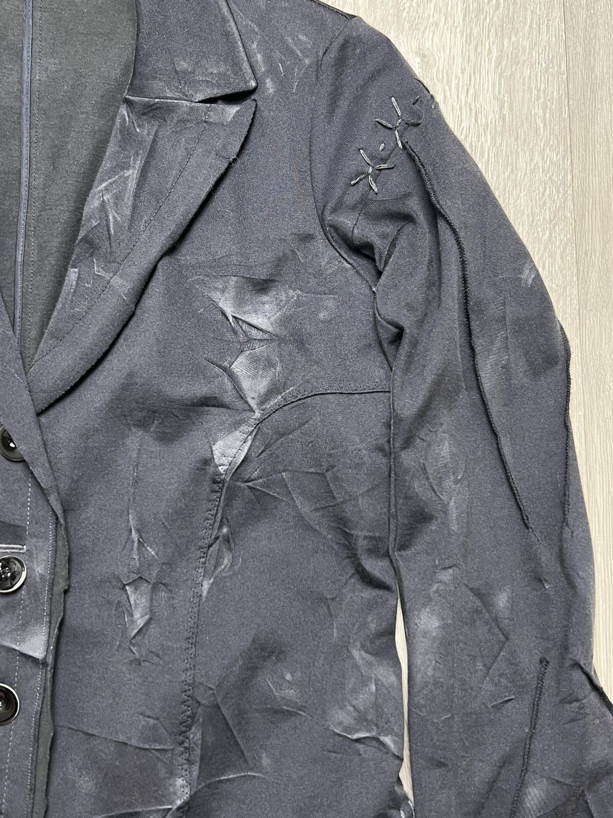 Marithe + Francois Girbaud Marithe Francois Girbaud Cravatatakiller Navy Coat Jacket Size S / US 4 / IT 40 - 8 Thumbnail