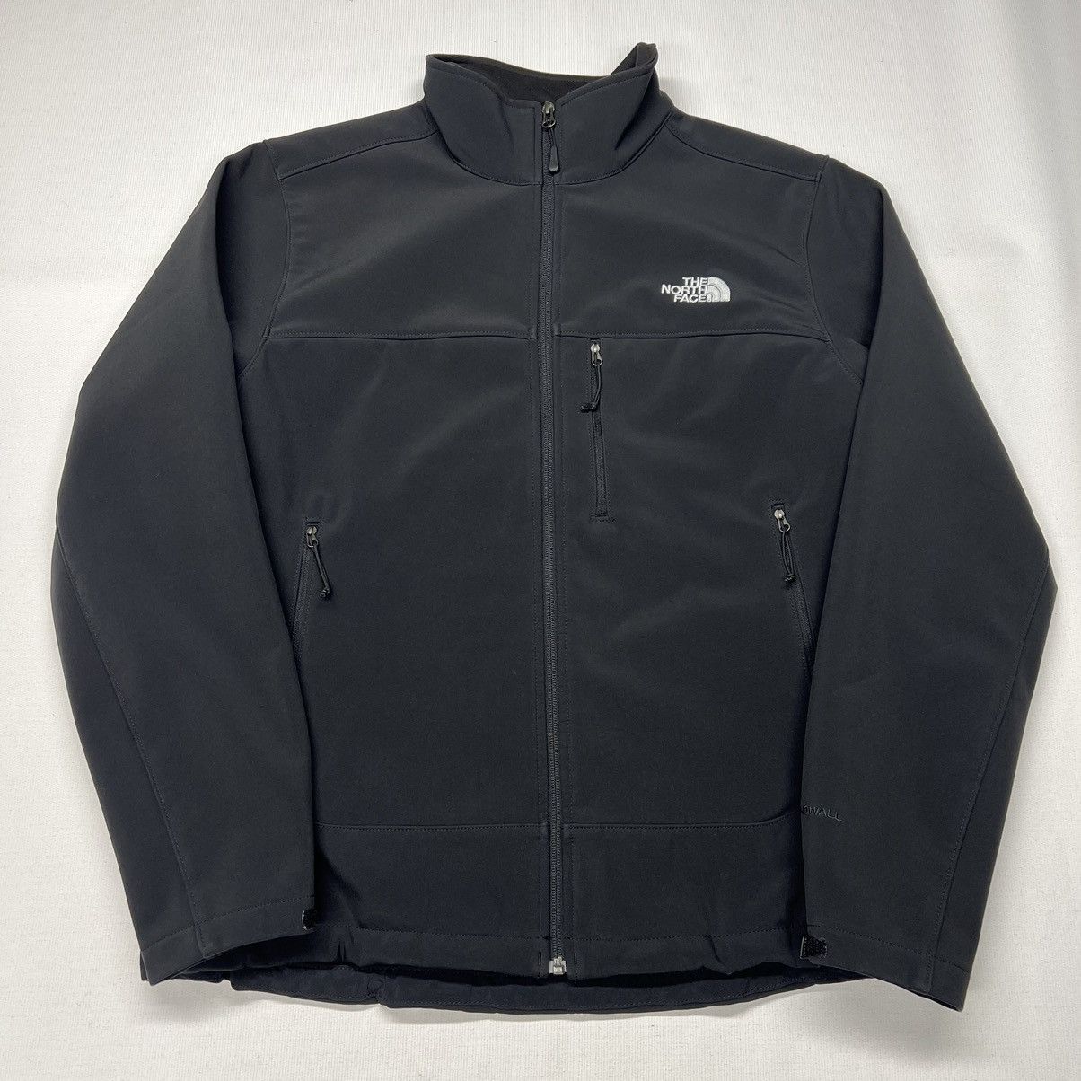 The North Face The North Face Jacket Black Windwall Coat Fleece Soft Shell Size US L / EU 52-54 / 3 - 1 Thumbnail