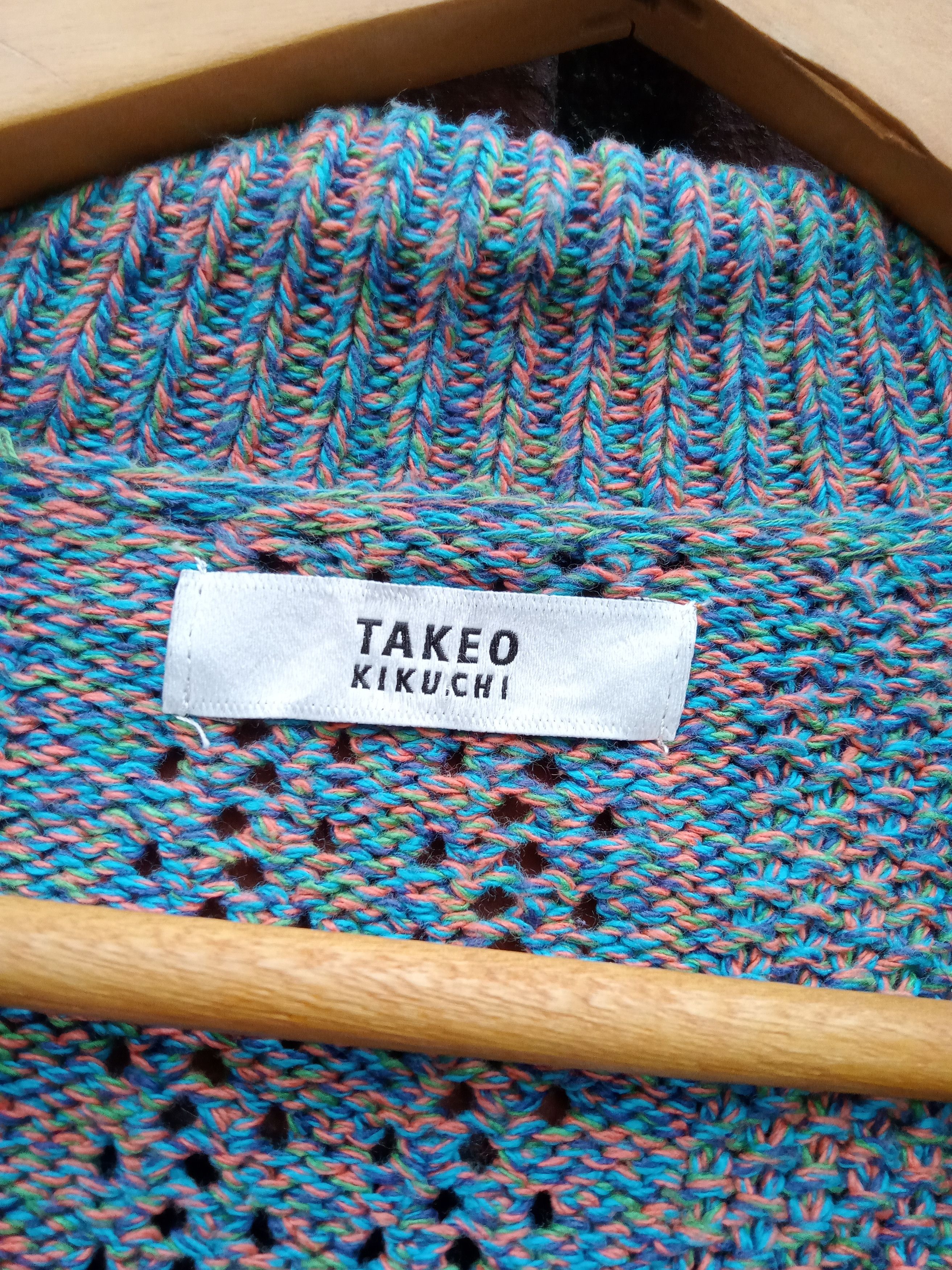 Takeo Kikuchi Cardigan Knit Cozy Sweater by Takeo kekuchi Size M / US 6-8 / IT 42-44 - 4 Thumbnail