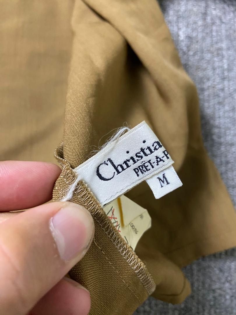Christian Dior Monsieur Christian Dior PRET-A-PORTER Blouse Top (183) Size M / US 6-8 / IT 42-44 - 3 Thumbnail
