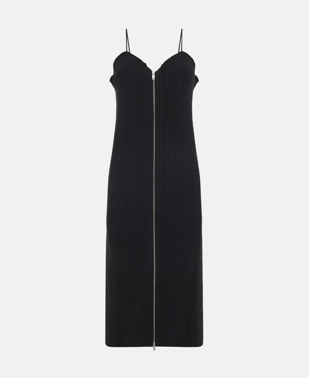 Jil Sander Ribbed dress Size XS / US 0-2 / IT 36-38 - 1 Thumbnail