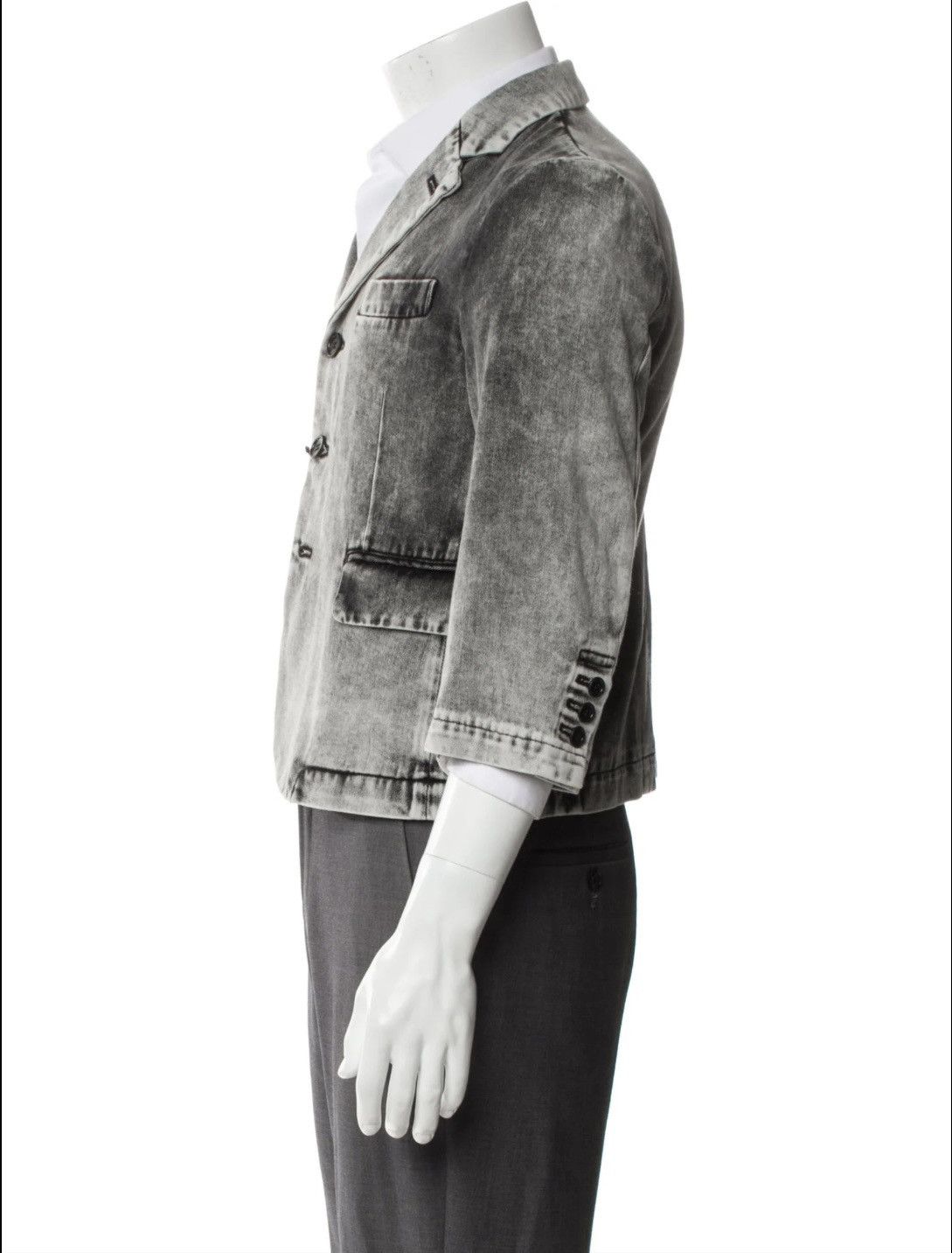 Comme des Garcons Black comme des garçons black grey washed jacket Size US L / EU 52-54 / 3 - 6 Thumbnail