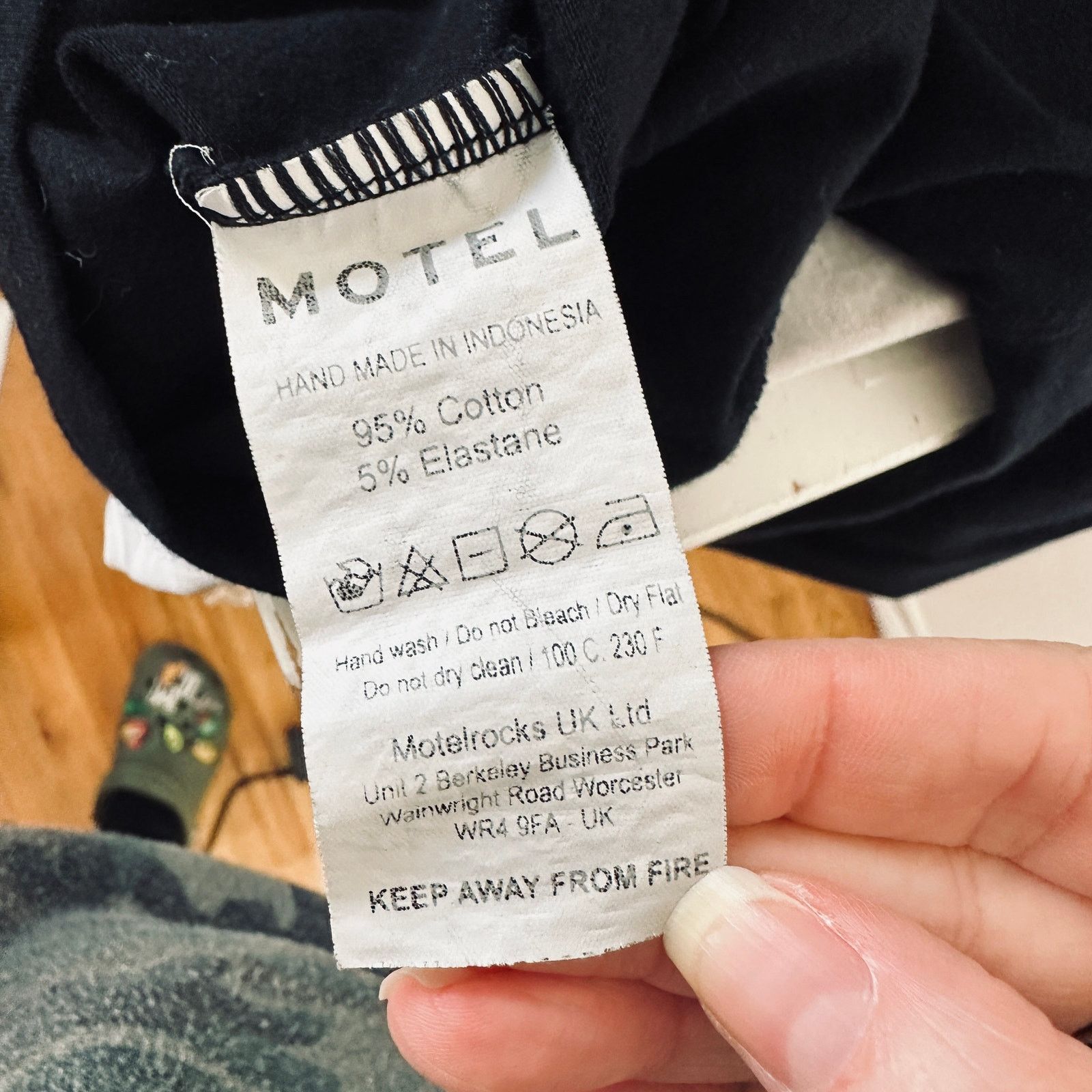 Other Motel Black Long Sleeve Round Neck Top Size M / US 6-8 / IT 42-44 - 6 Thumbnail