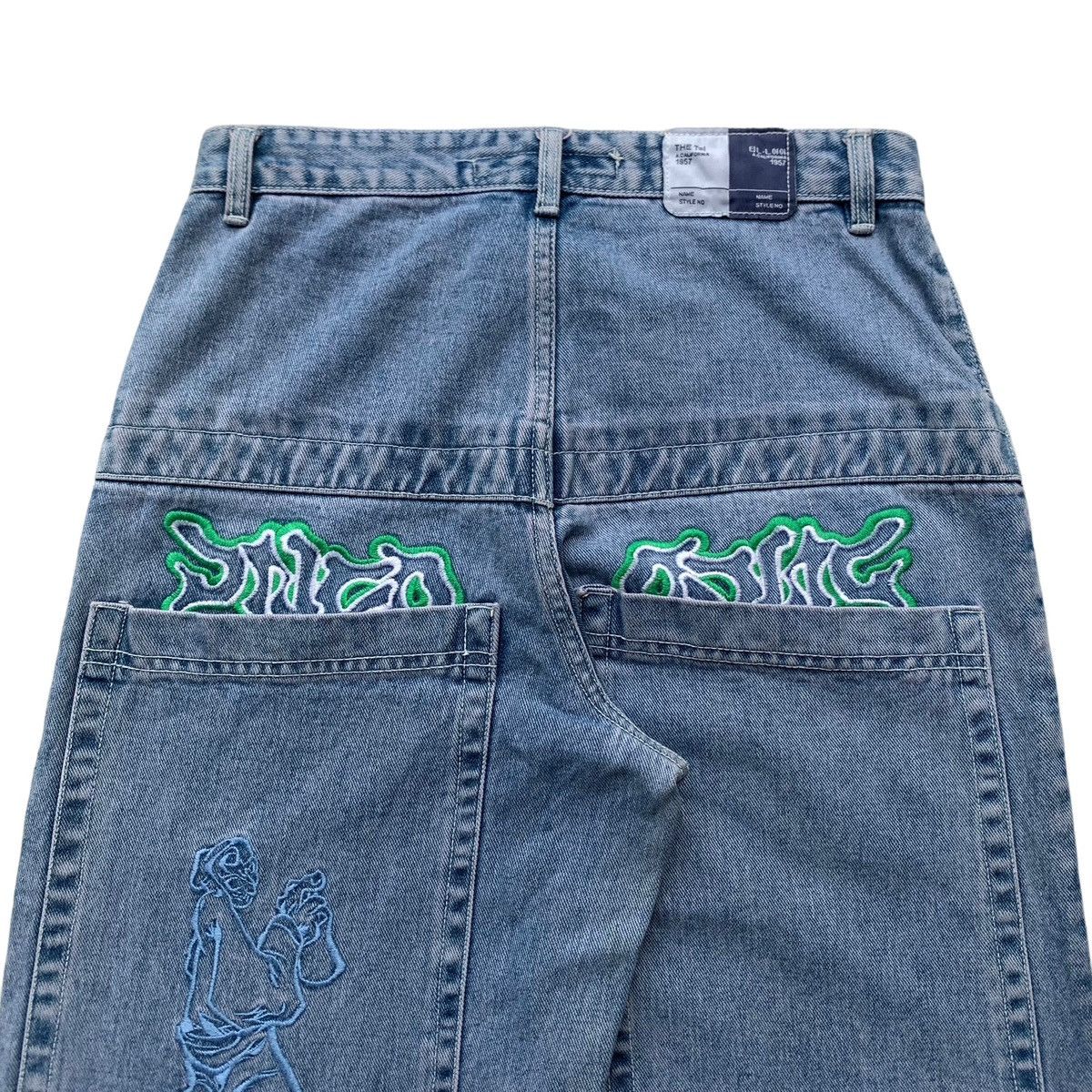 Japanese Brand JNCO Style A California Baggy Loose Pants Size US 29 - 3 Thumbnail