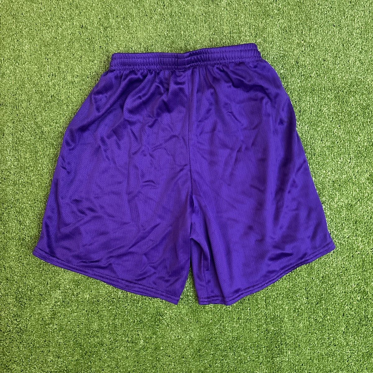 Other Women’s Vintage Purple Cobblestone Soccer Athletic Shorts Size 22" - 2 Thumbnail