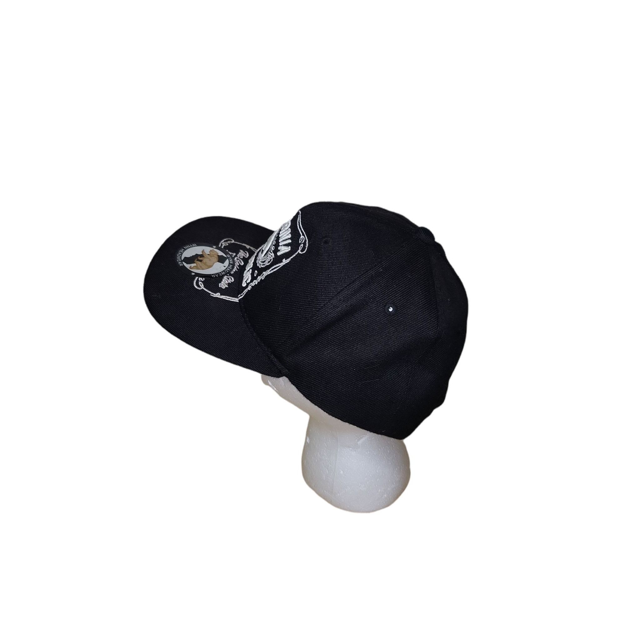 Other California Republic Snapback Hat Wynn Headwear Black White G Size ONE SIZE - 5 Thumbnail