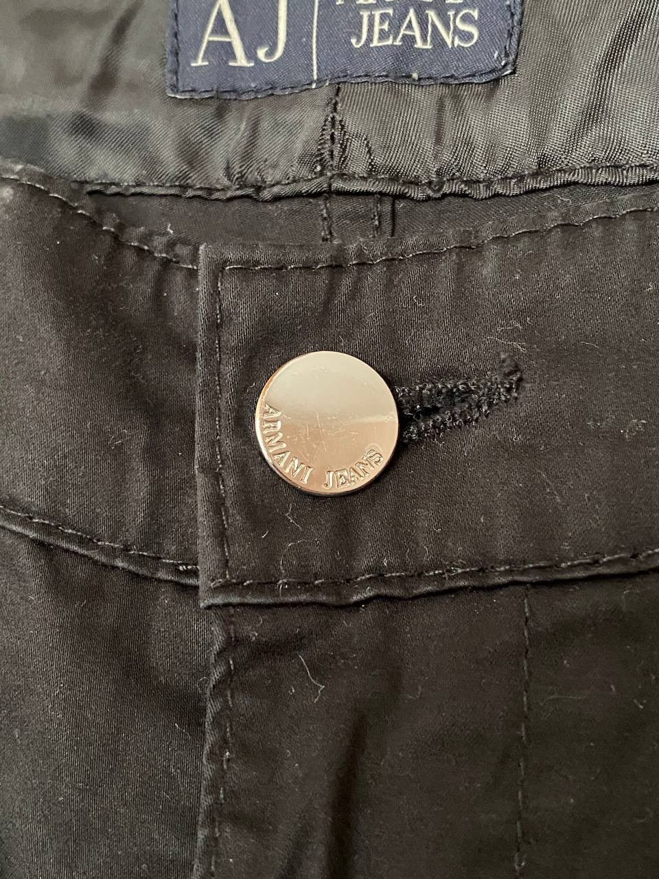 Armani × Vintage 📌 Armani Jeans metal logo Denim Jeans Skinny Womenswear Size 27" / US 4 / IT 40 - 3 Thumbnail